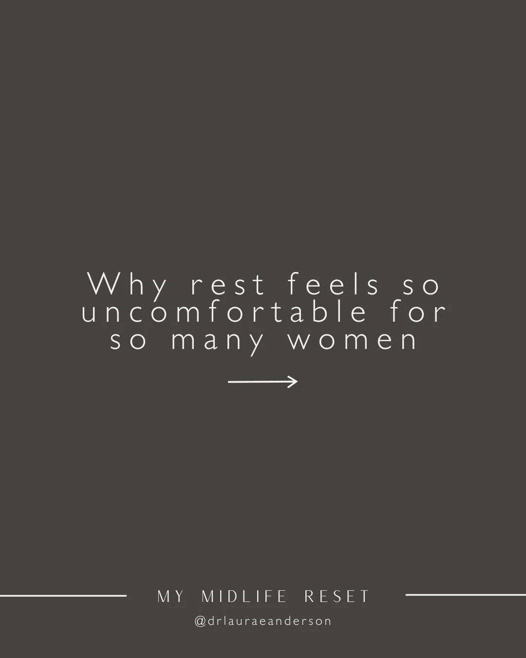 I think many women are carrying a tremendous amount of shame around exhaustion. They believe they should be able to handle more or to be more productive. Many women find themselves believing that they should be doing better or keeping up. 

But I don