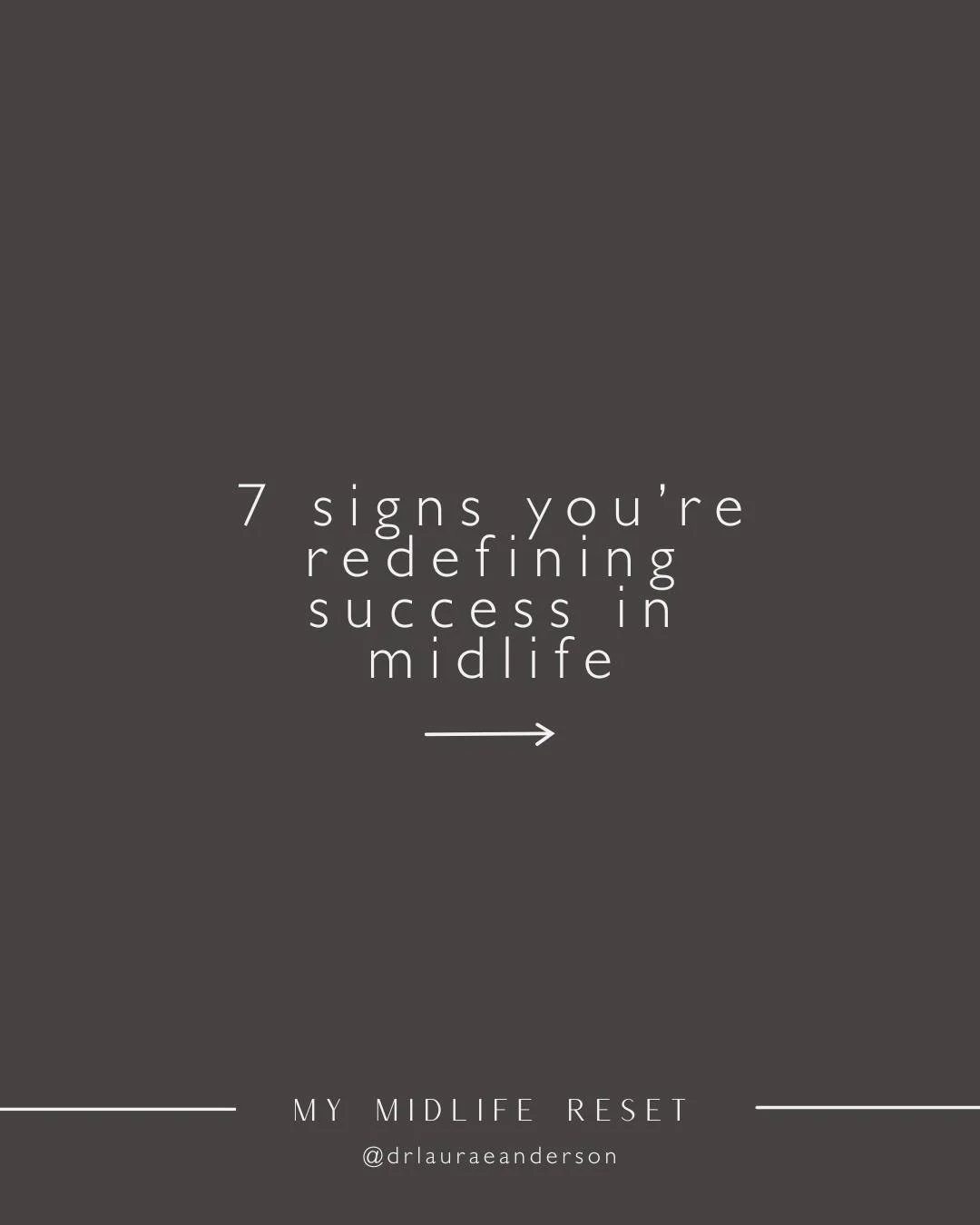 Something I&rsquo;ve talked to a lot of my midlife clients about is the guilt that they feel when they start to reevaluate what success has meant and means to them. I hear them questioning why they don&rsquo;t care about the things that they used to.