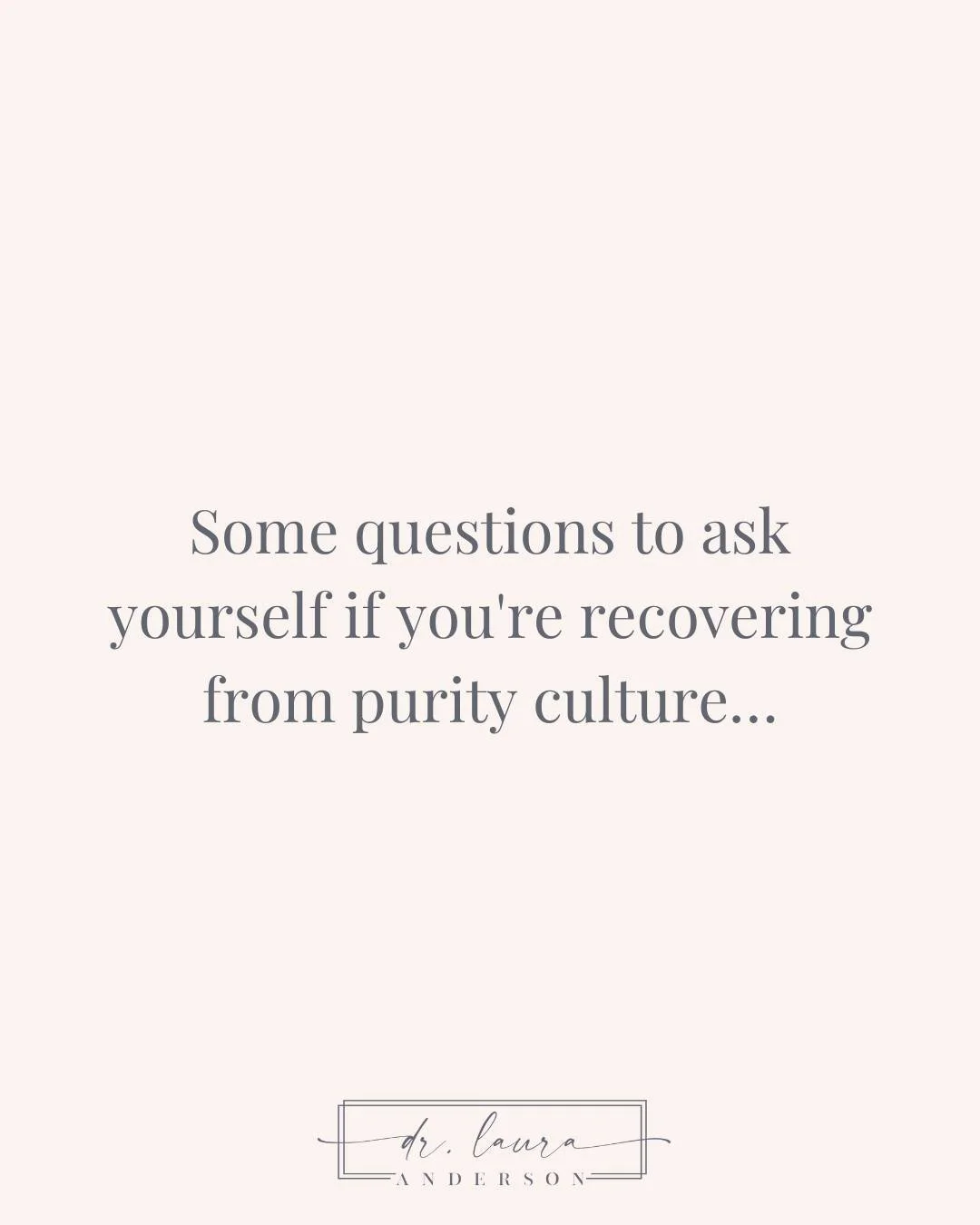 Healing doesn't always begin with answers.
Sometimes it begins with better questions.

If you grew up in a system that relied on fear, shame, or control, you may have learned to look outside yourself for the "right" answer. Recovery often i