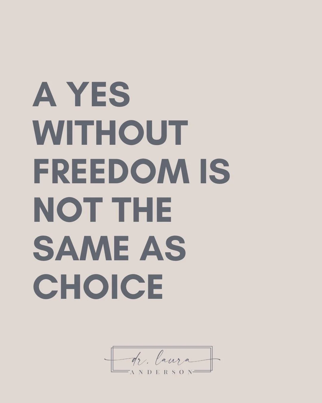 Consent is not just about whether someone says yes. It is about whether they have the freedom to say yes, the freedom to say no, and the ability to make a decision without fear, pressure, shame, or coercion.

For many people raised in high-control re