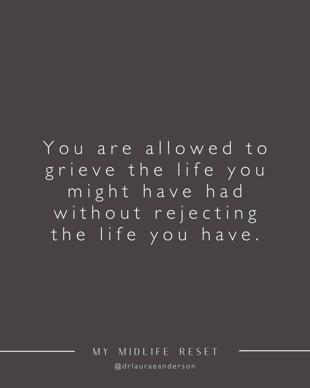 One of the things I wish more women understood is that gratitude and grief can exist at the same time. You can love your life and still grieve parts of it. You can appreciate where you are and still mourn what was lost. You can be healing and still b