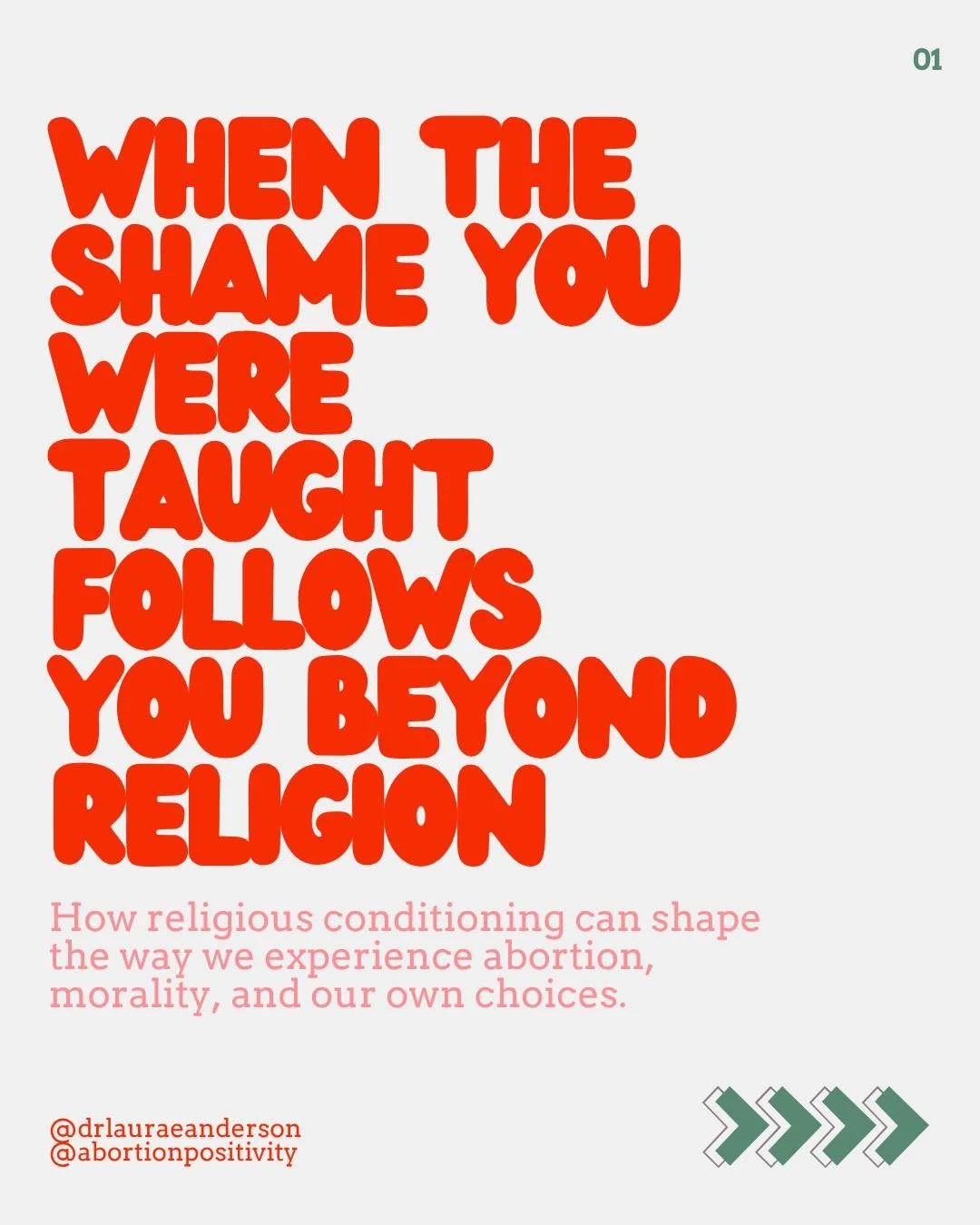 Leaving a religion doesn't always mean leaving behind the shame we were taught to associate with our bodies, our sexuality, and our choices.

For those who grew up in high-control religious environments, messages about abortion may have been tied to 