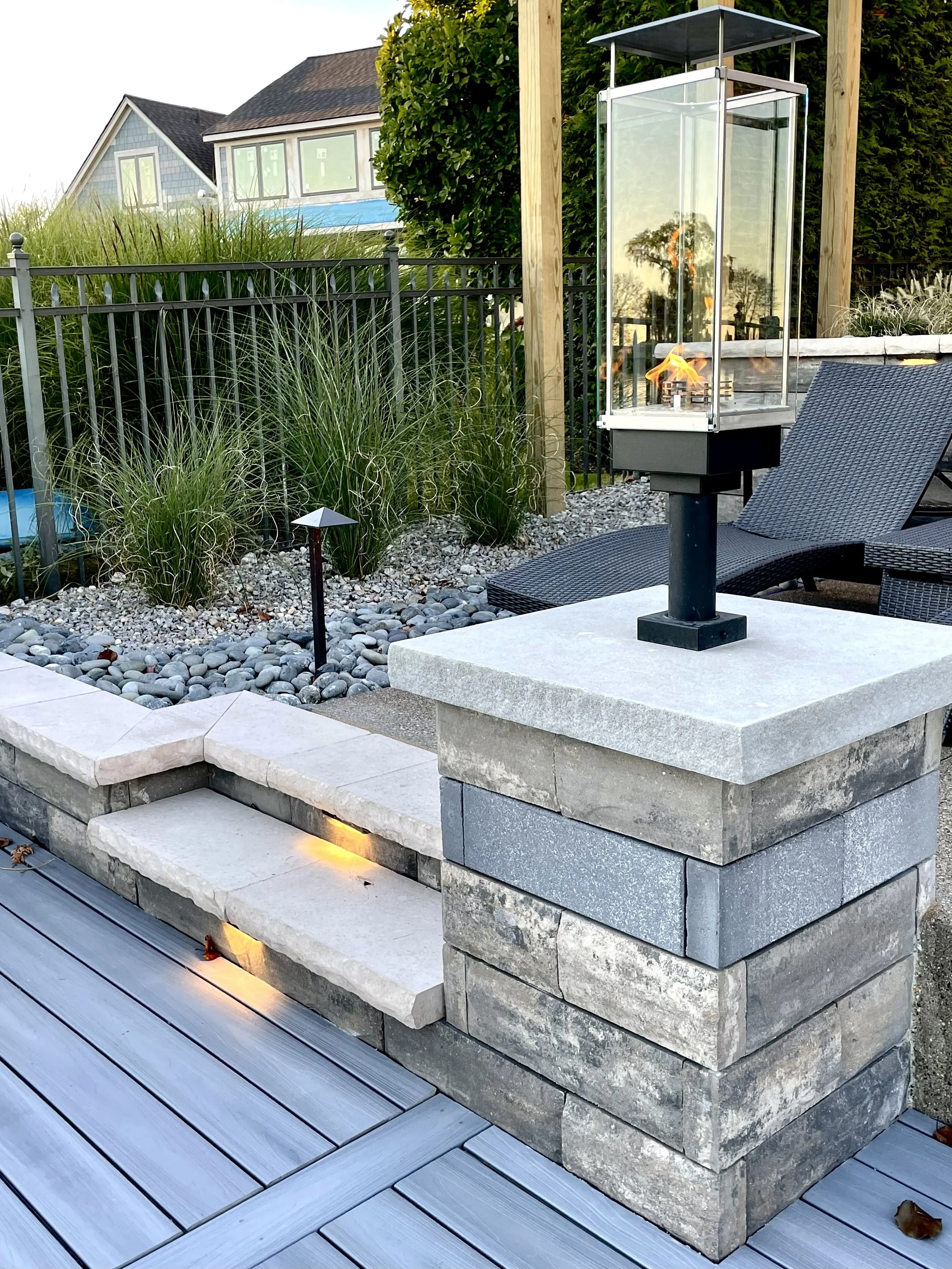 french drain installation