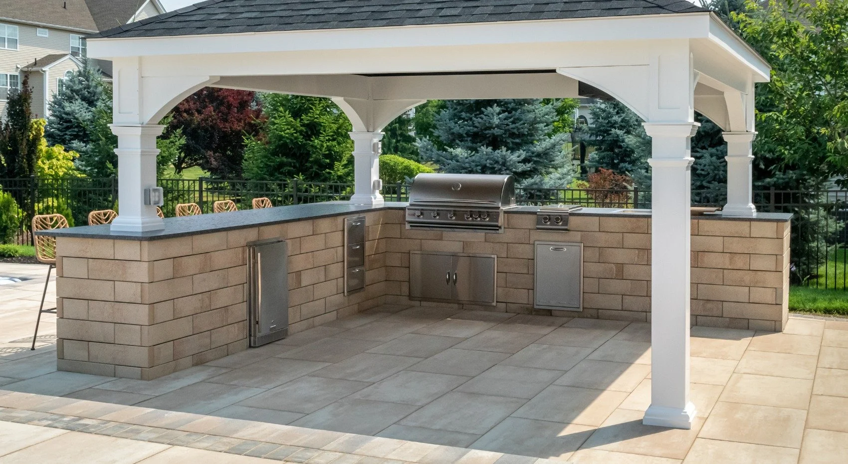 Pergolas, Outdoor Structures and Water Features in Royal Oak, MI