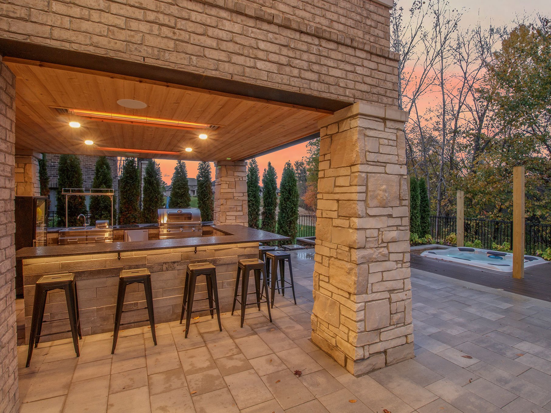 Paver patio installation in Macomb, Shelby, Washington Township MI