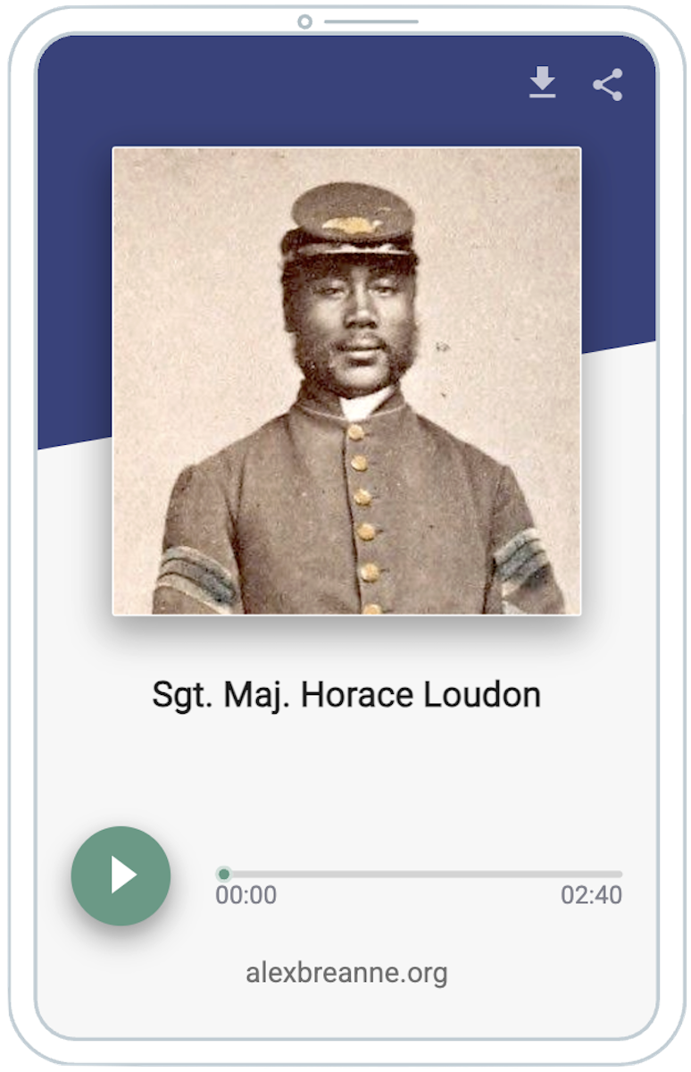 Sgt. Maj. Horace Loudon