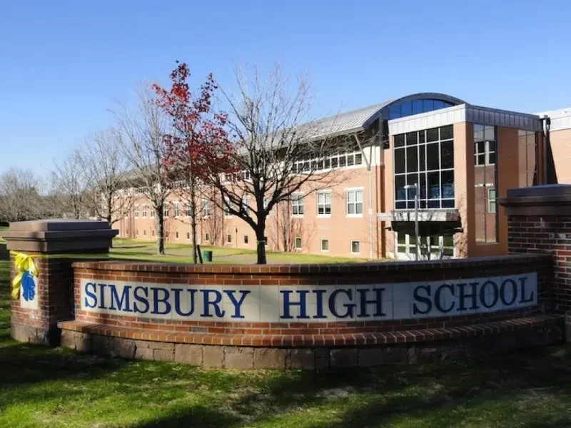 Presentation at Simsbury High School
