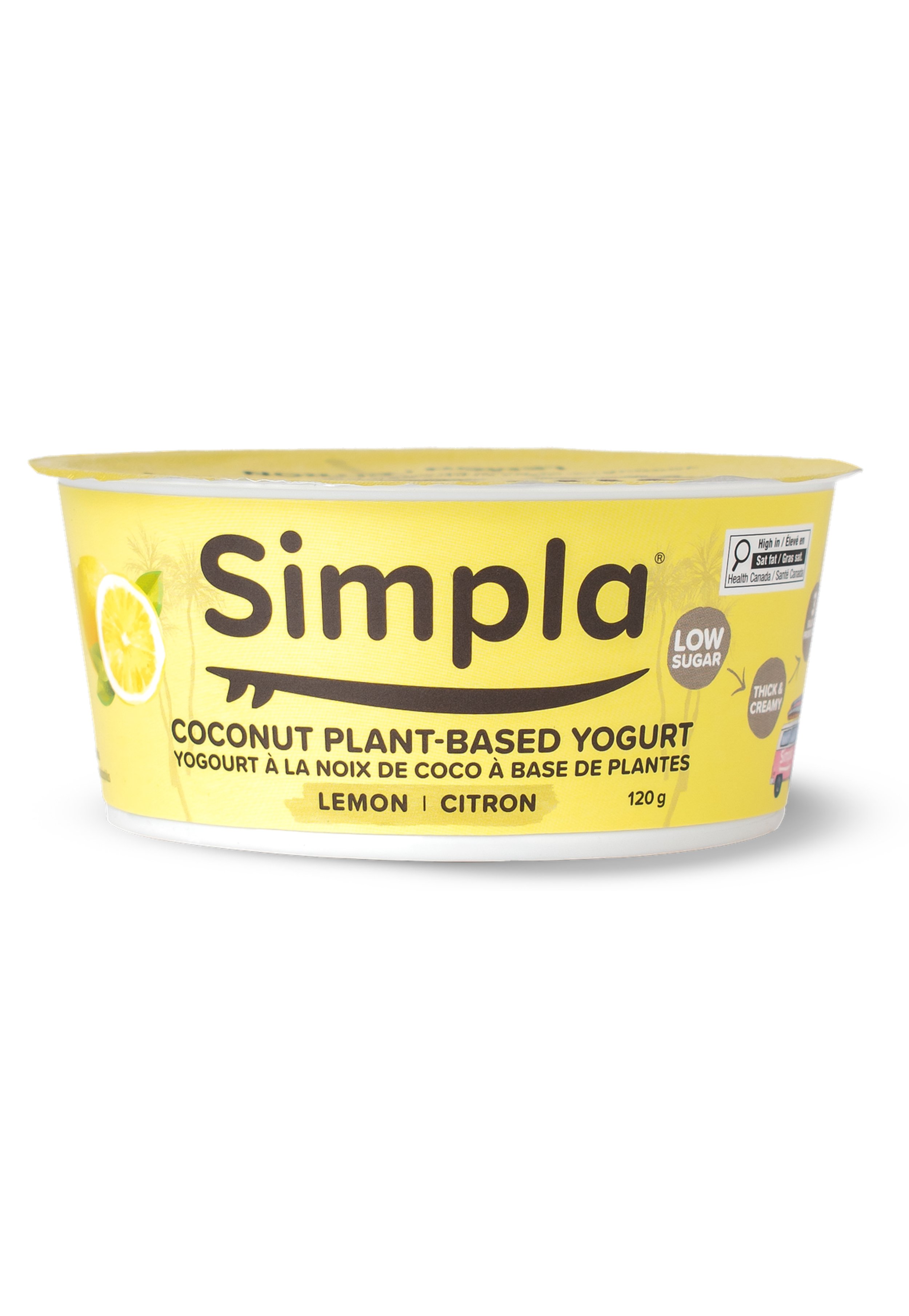 Best coconut yogurt in Canada Simpla dairy-free probiotic yogurt