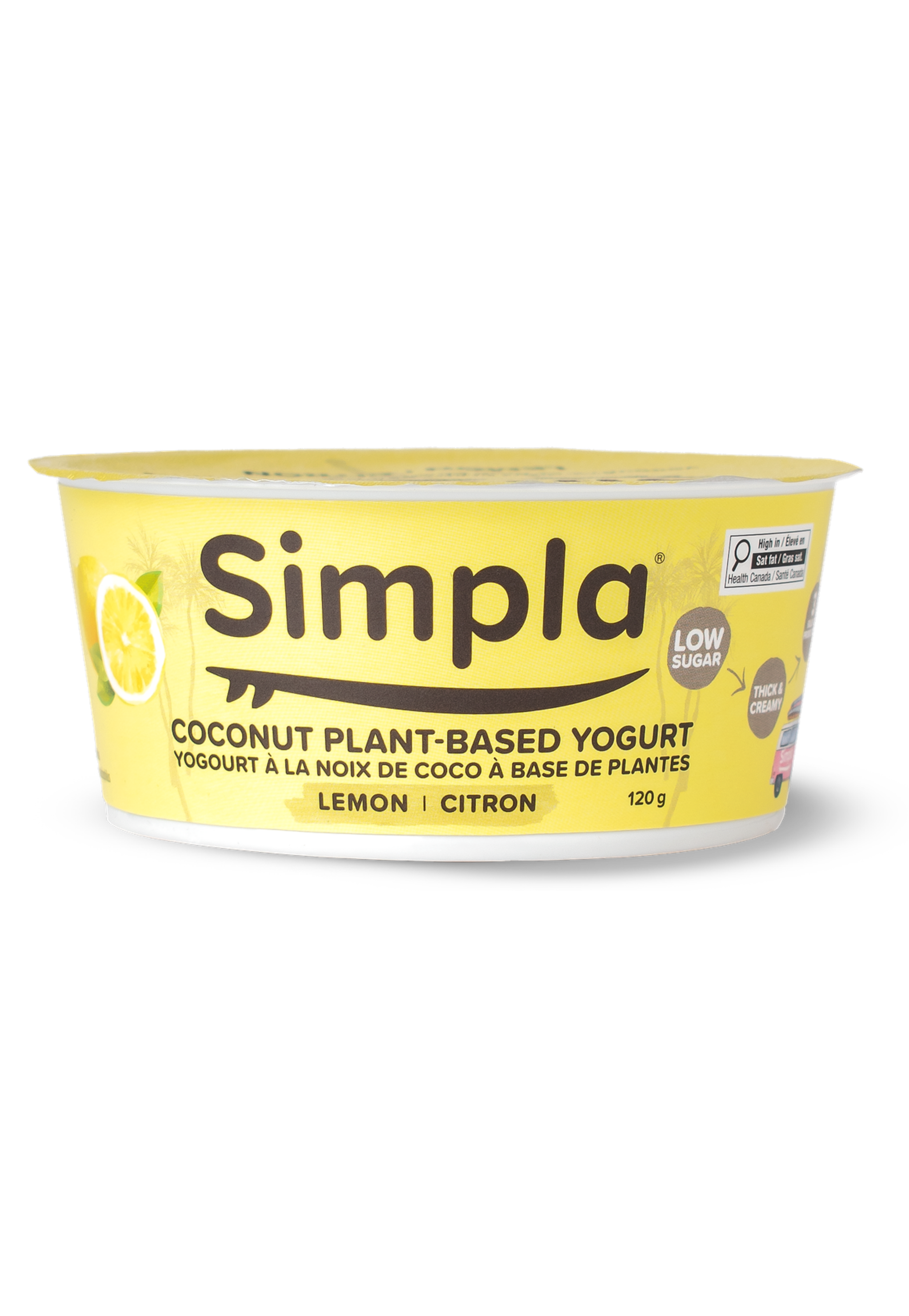 Best coconut yogurt in Canada Simpla dairy-free probiotic yogurt