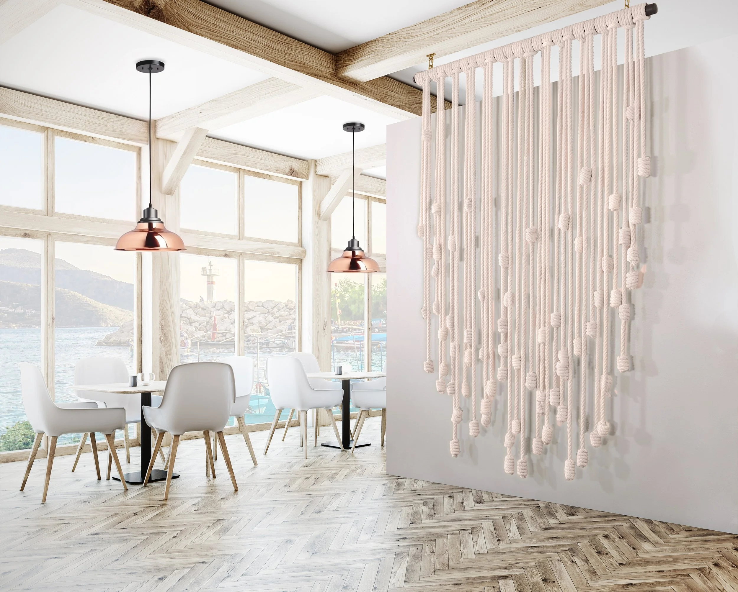 ROPE WALL HANGING art restaurant decor 01b.jpg