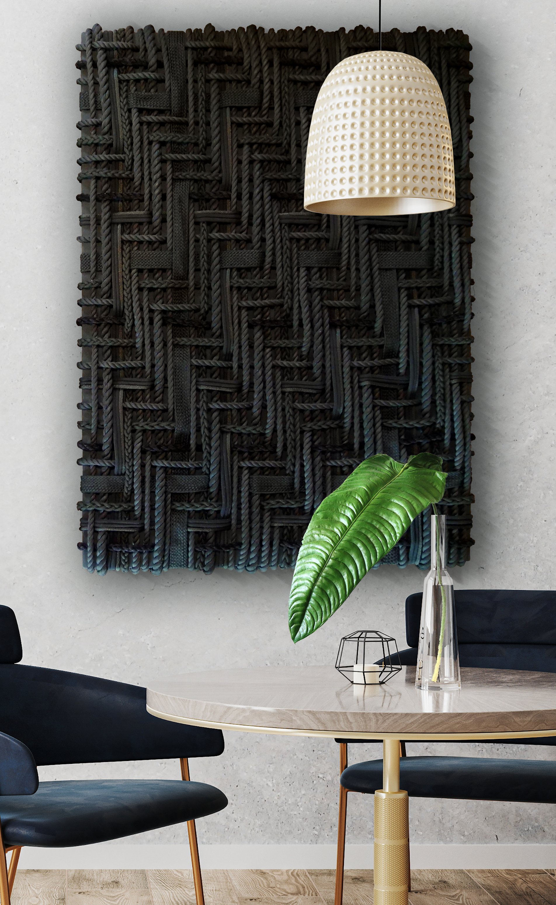 WOVENWALL™ Rope Panels in black in room by BroCoLoco v2.jpg
