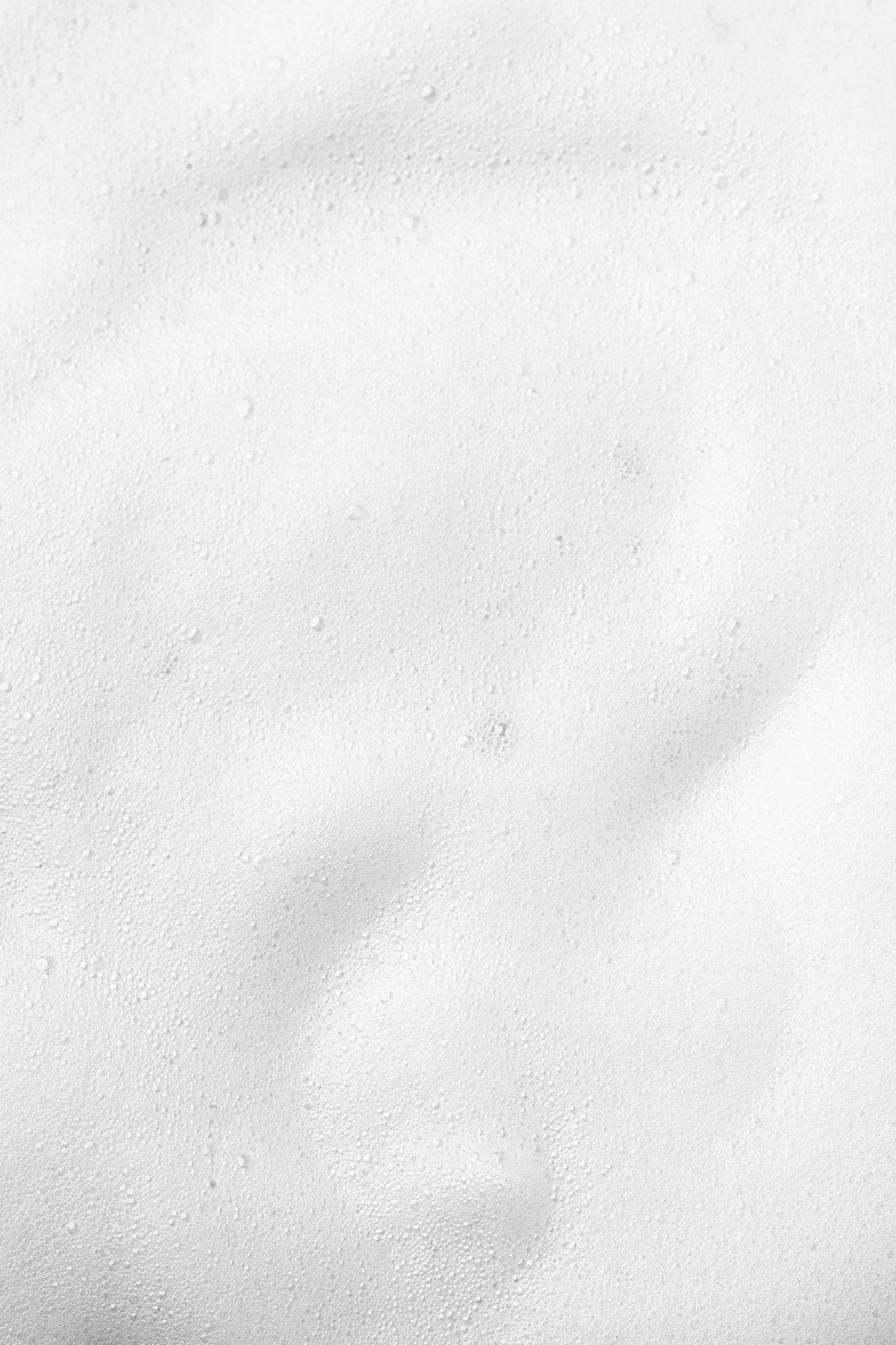 Skum fra et produkt. 