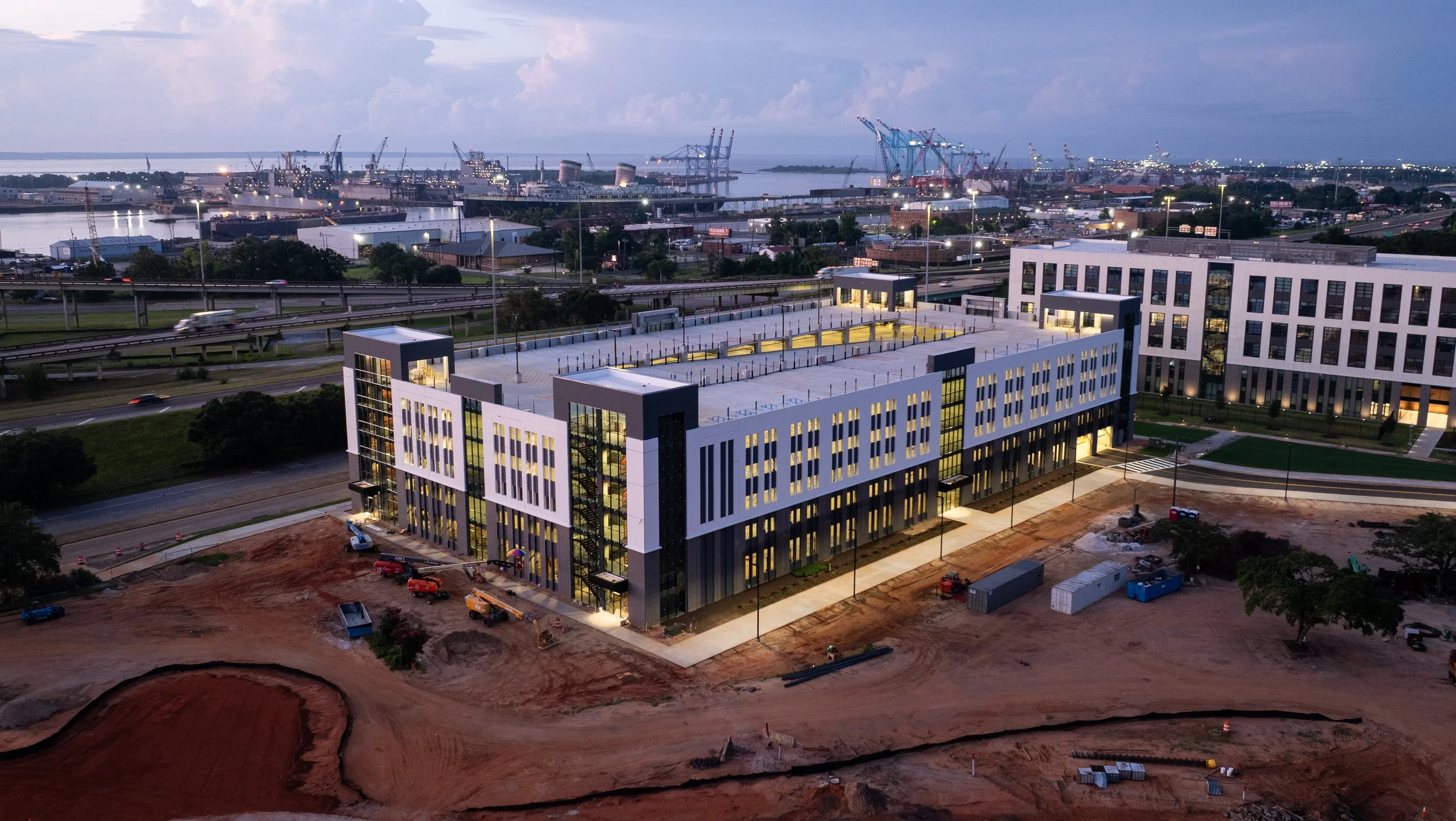 Mobile Arena Parking Deck