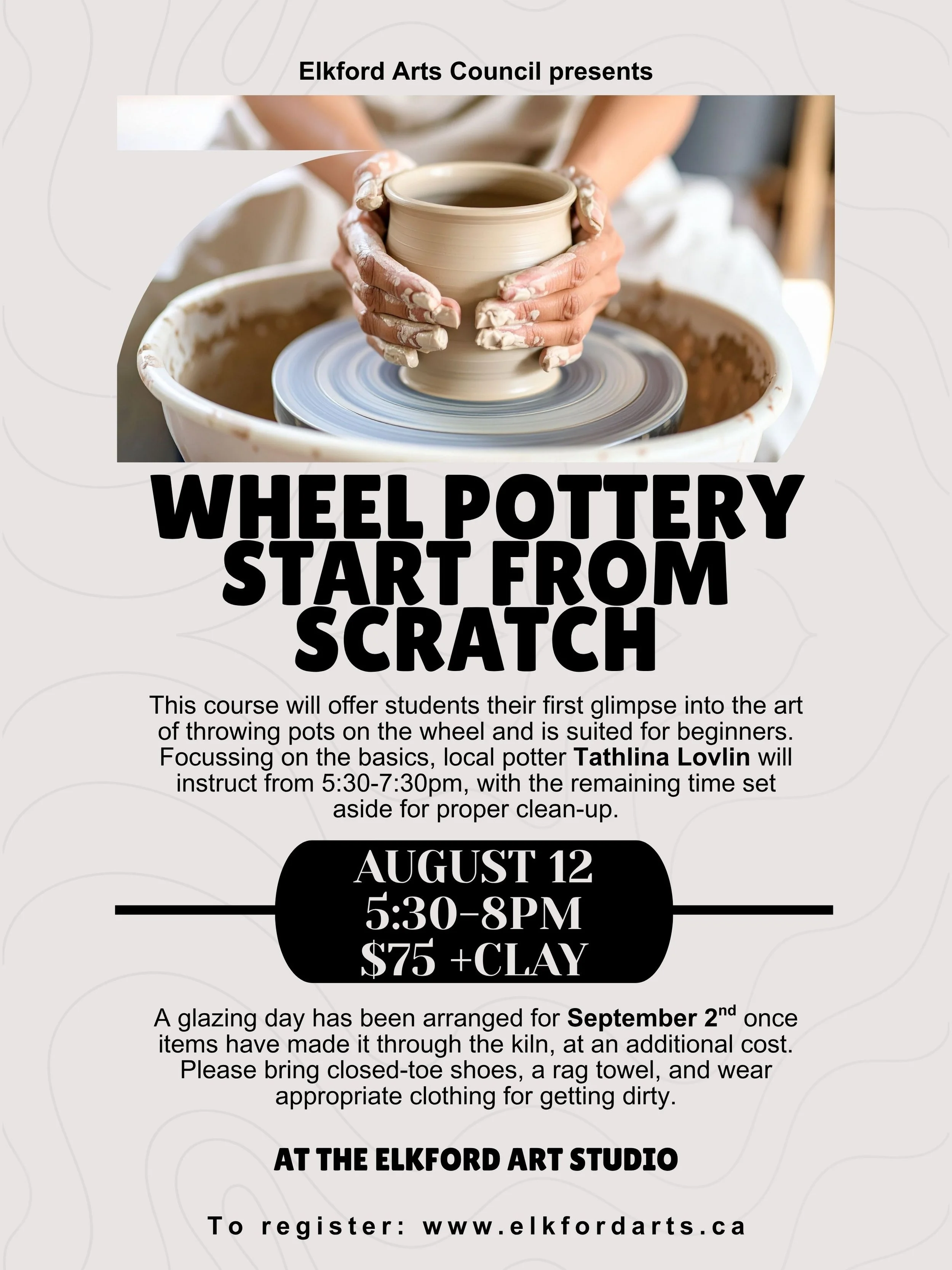 Wheel Pottery Start from Scratch