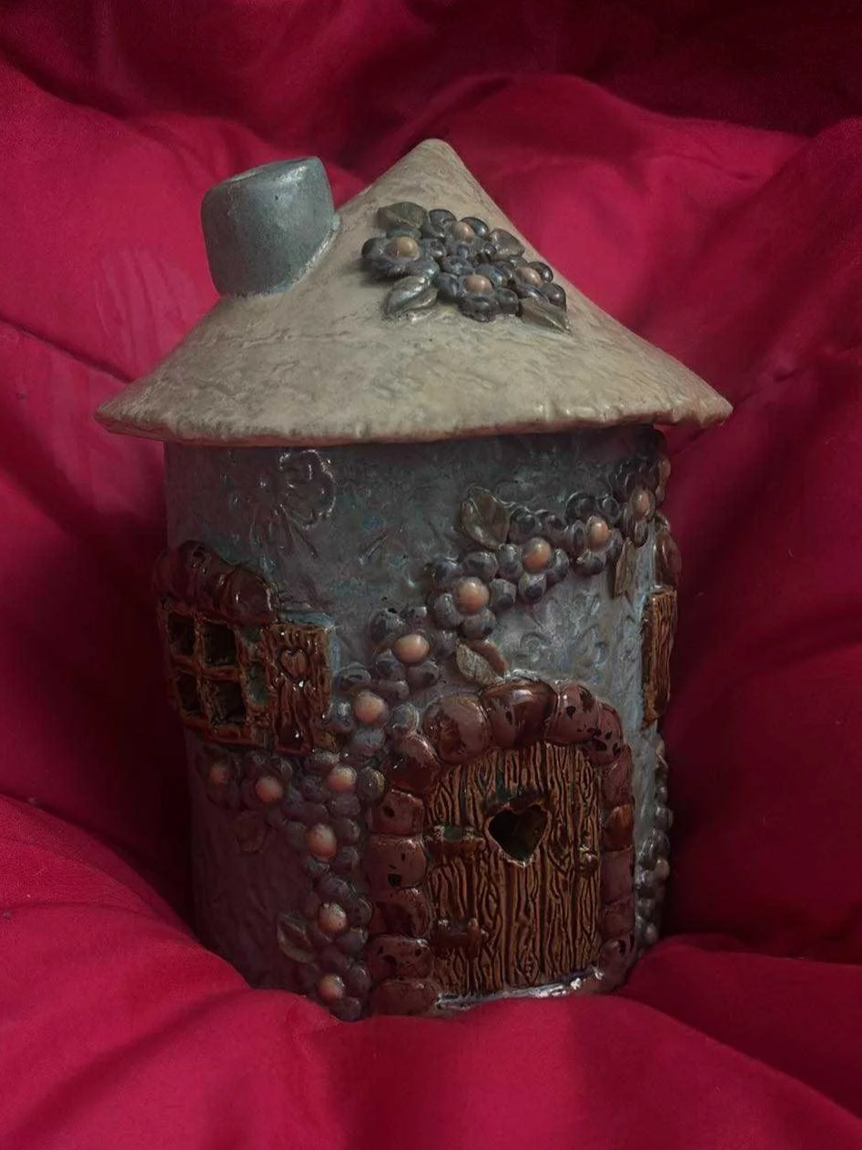 Glaze a Pre-Built Fairy House