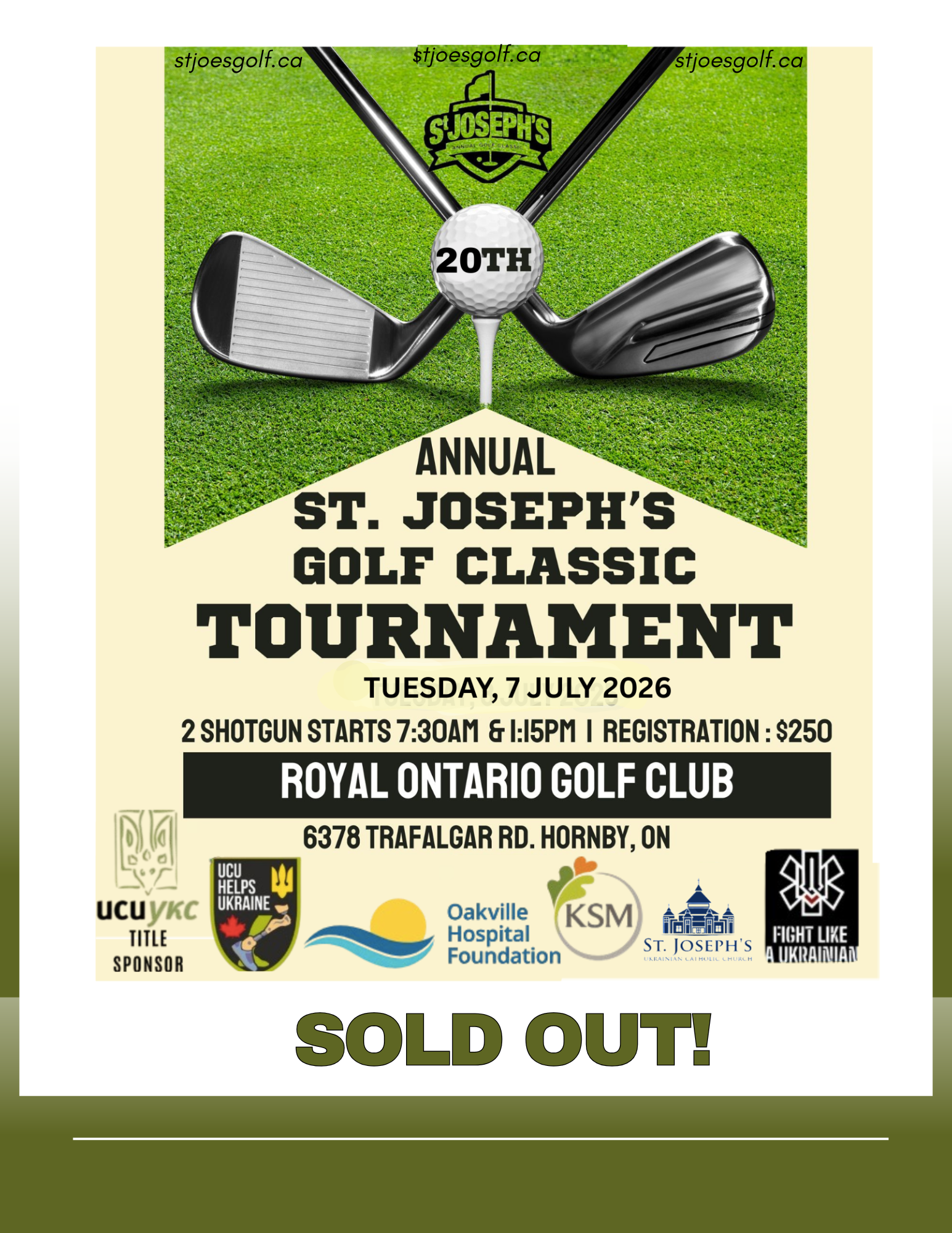 St. Joseph's 20th Anniversary Golf Classic
