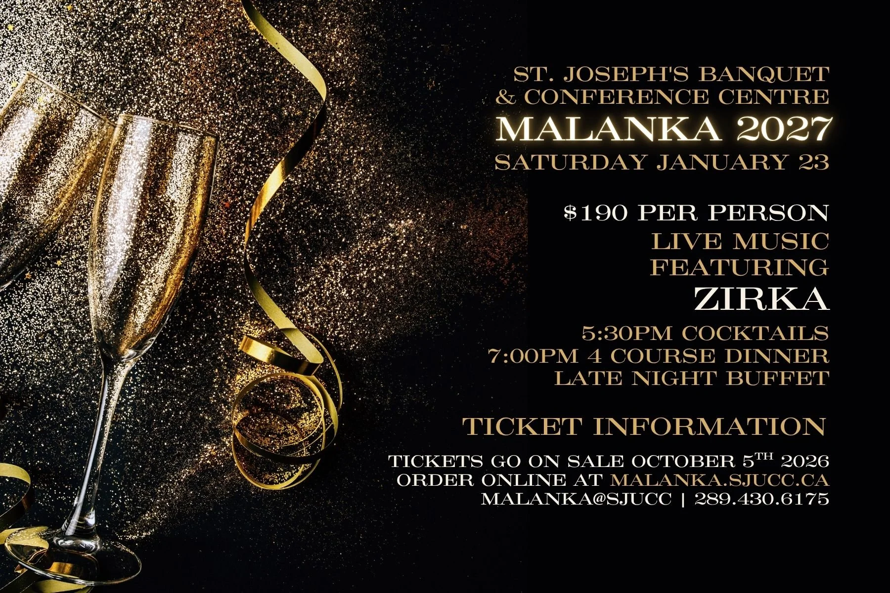 ST. JOSEPH'S ANNUAL ADULT MALANKA 2027