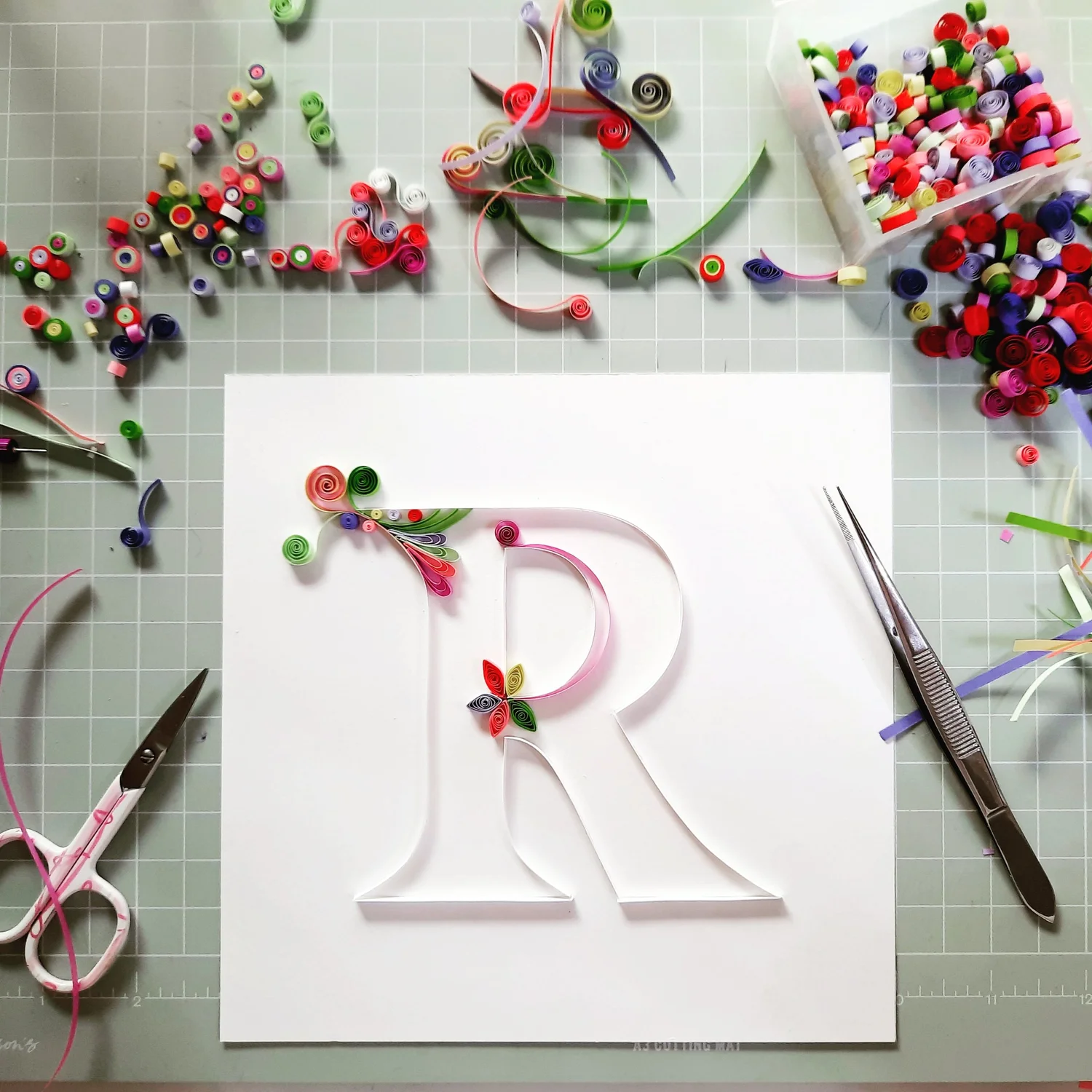 All about… quilling paper widths — The Quirky Quillers