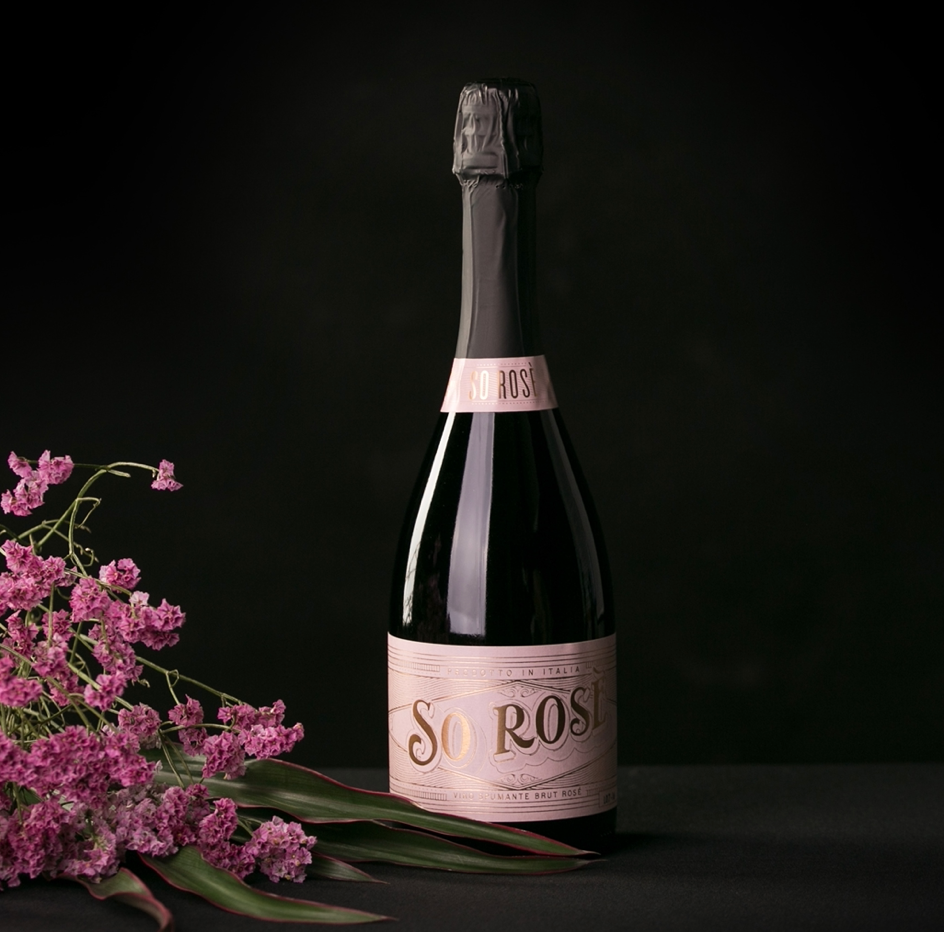 SO ROSÉ BRUT CASTELVETRO DI MODENA €24.95 - sold by case of 6 bottles