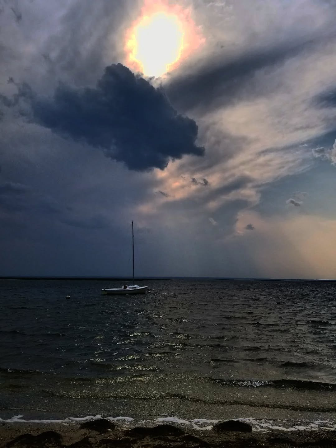 HISTORY DISSOLVES ON THE SHORE