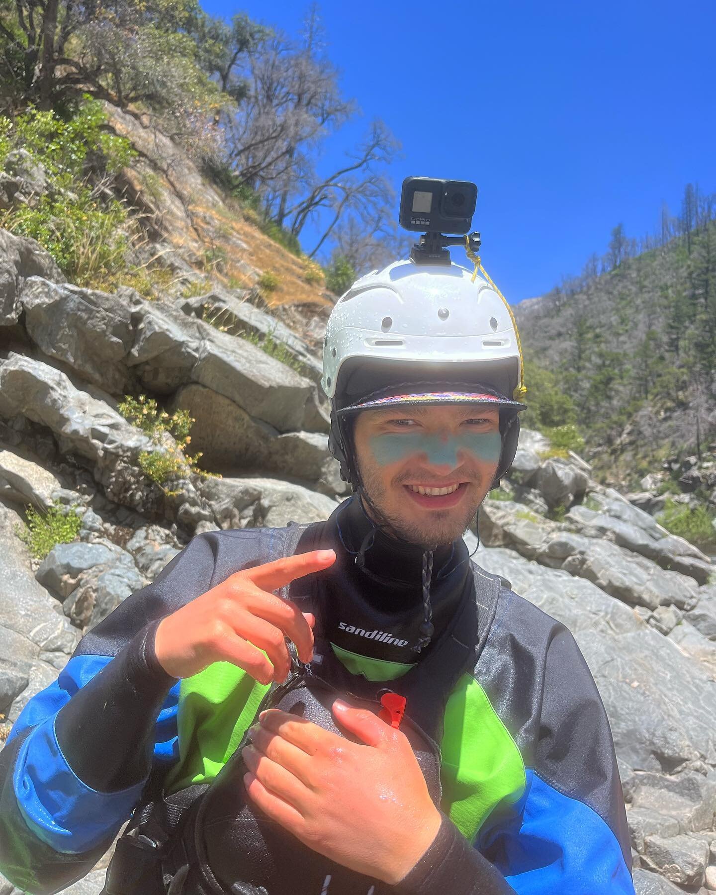 It&rsquo;s always fun to run into other crews of paddlers on multidays, but this was the first time the other guys were wearing @nobdodys !!!

Flat brim skull caps have been making their way across the world into deep canyons and onto the tops of mou