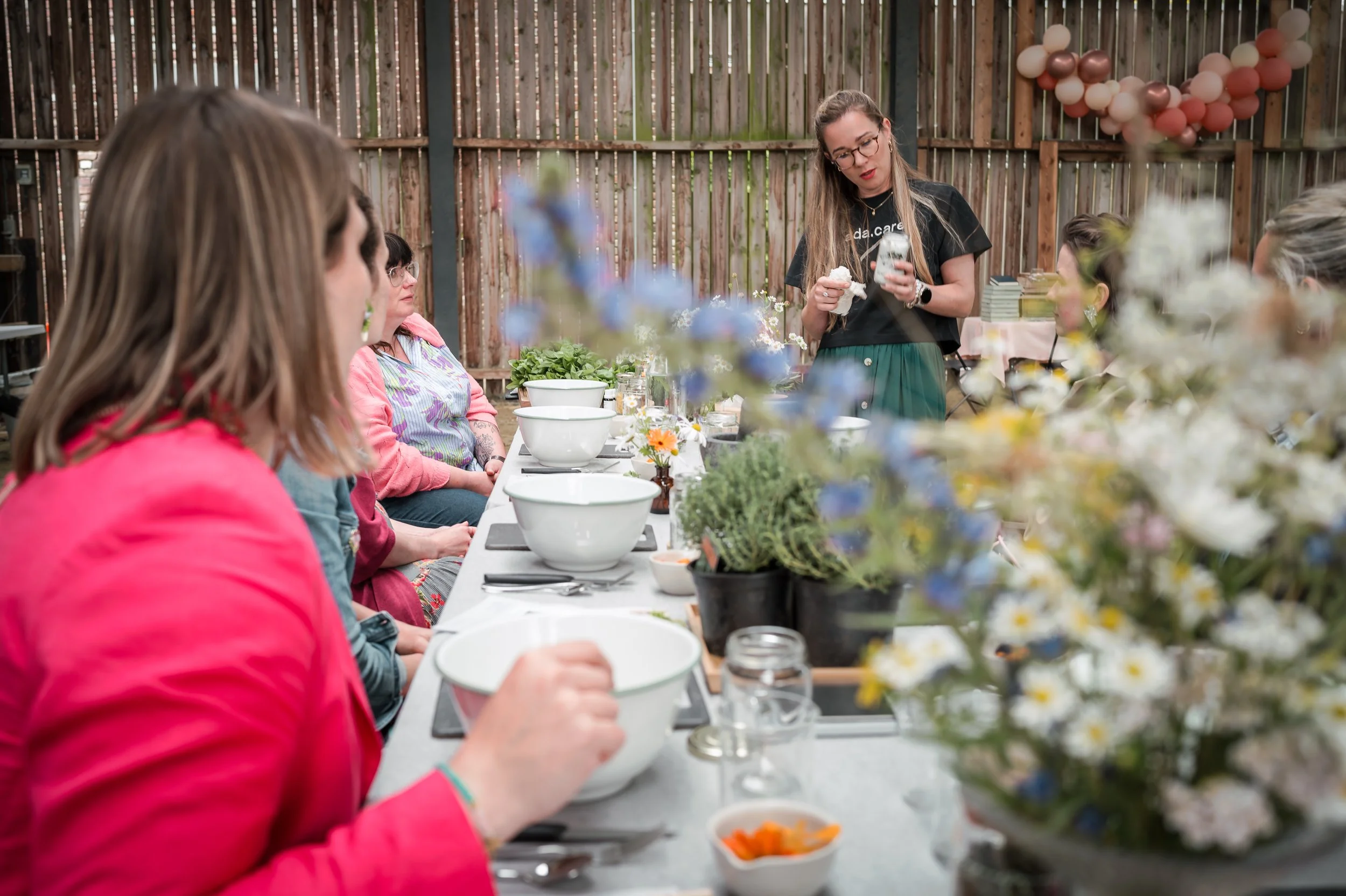 workshop eetbare bloemen