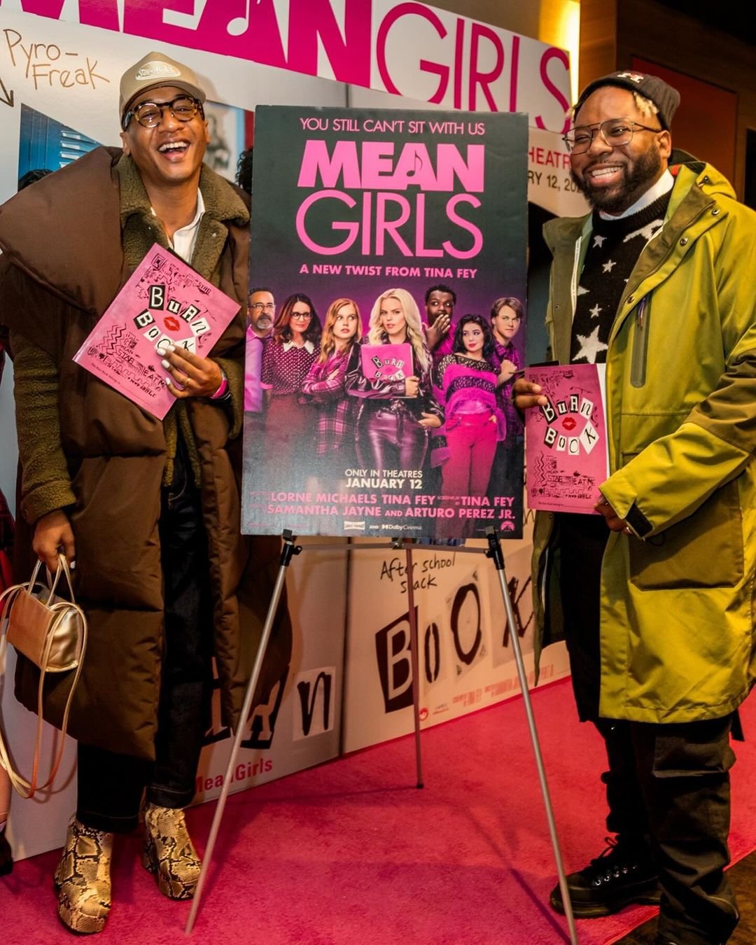 And on Wednesdays we wear pink 💖💁🏾&zwj;♂️😉✨ You definitely CAN sit with us and watch Mean Girls at AMC Theatres at Madison Yards 💖 Get your tickets today! 

📸: @jelijahphotos &amp; @mrglamrocksoul 

&bull;
&bull;
&bull;
&bull;
#madisonyards #ma