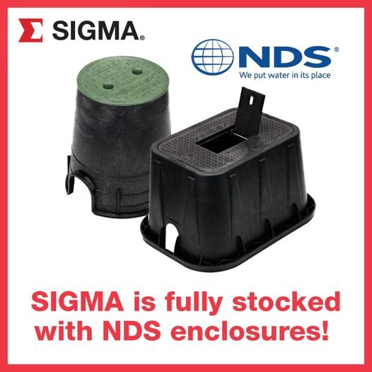SIGMA is fully stocked with NDS enclosures!&nbsp;