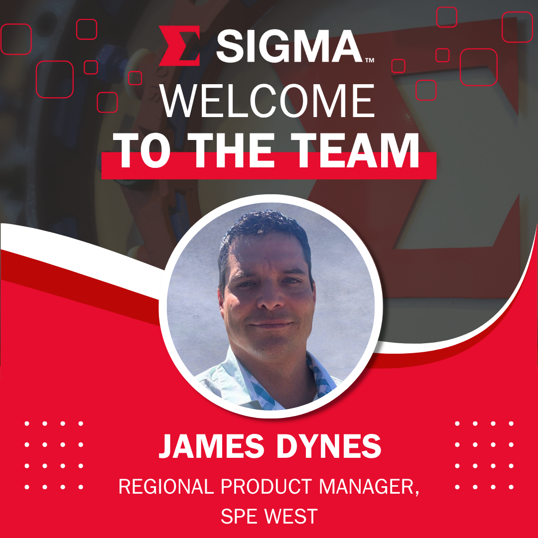 SIGMA Welcomes James Dynes, Regional Product Manager, SPE West