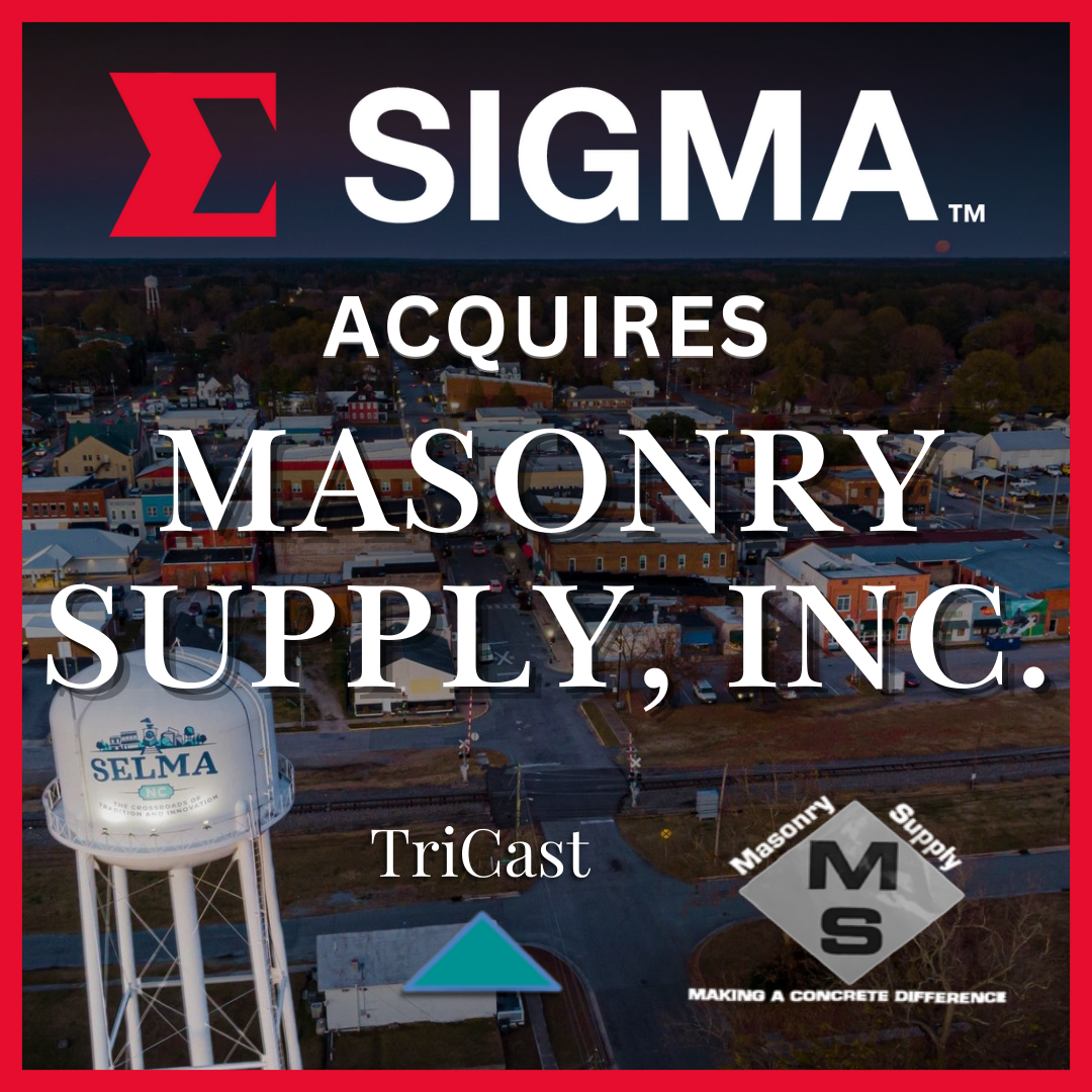 SIGMA Acquires Masonry Supply, Inc.