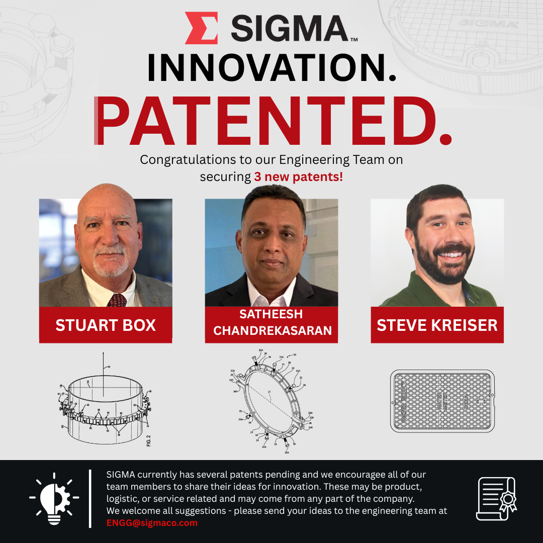 SIGMA Innovation:&nbsp;&nbsp;New Patents Secured&nbsp;