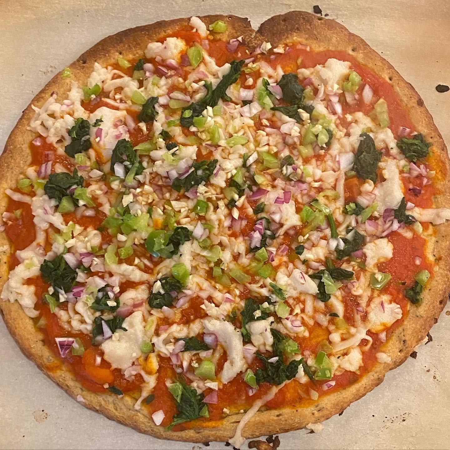 Easy Vegan/Plant-Based Pizza