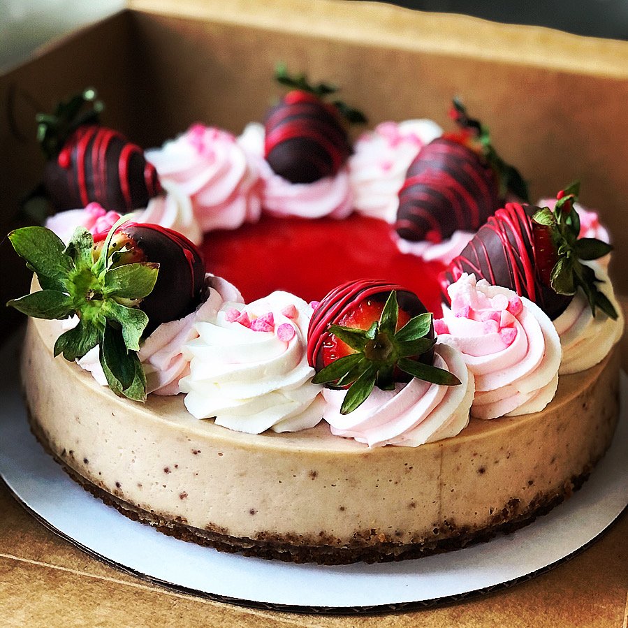 9" Strawberry Cheesecake