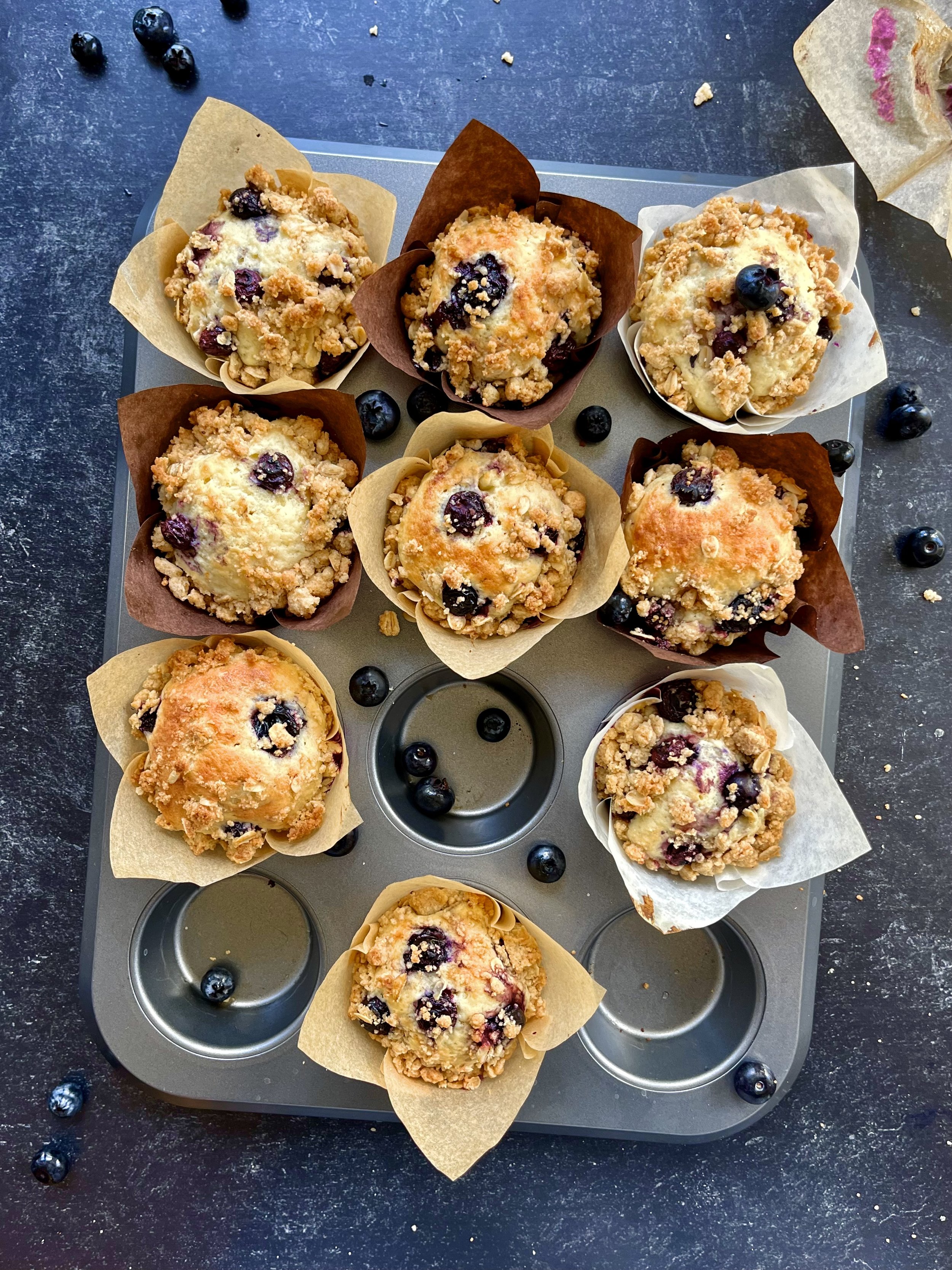 Lemon & Blueberry Muffins