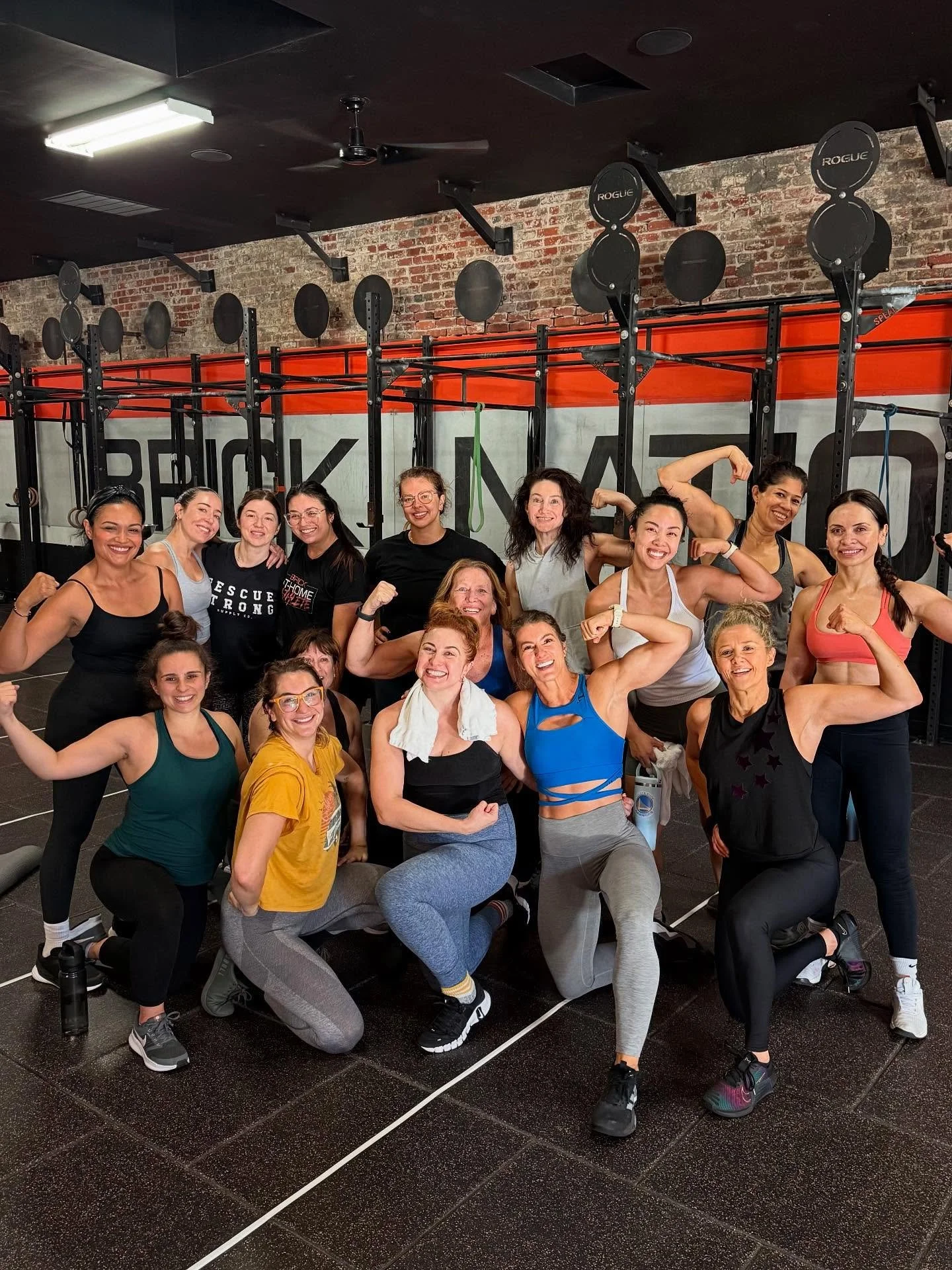 MY GIRLS!!!!! MY HEART!!!!! 

I am just constantly blown away by the women in the room that show up to LIFT CLUB each week. Your progress (inside and out) is so obvious &amp; significant.

There&rsquo;s nothing you cannot do&hellip;. Especially when 