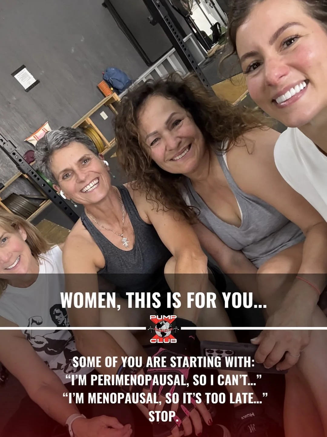 Today&rsquo;s @arnoldspumpclub newsletter had me in tears! (Happy and proud ones🥹🥹) 

This is for the women who have started to introduce themselves with a phase instead of a goal.

&ldquo;I&rsquo;m perimenopausal, so&hellip;&rdquo;
&ldquo;I&rsquo;