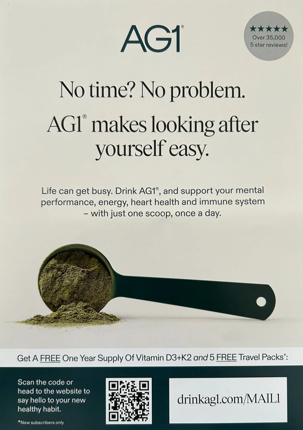 AG1 - Direct mail