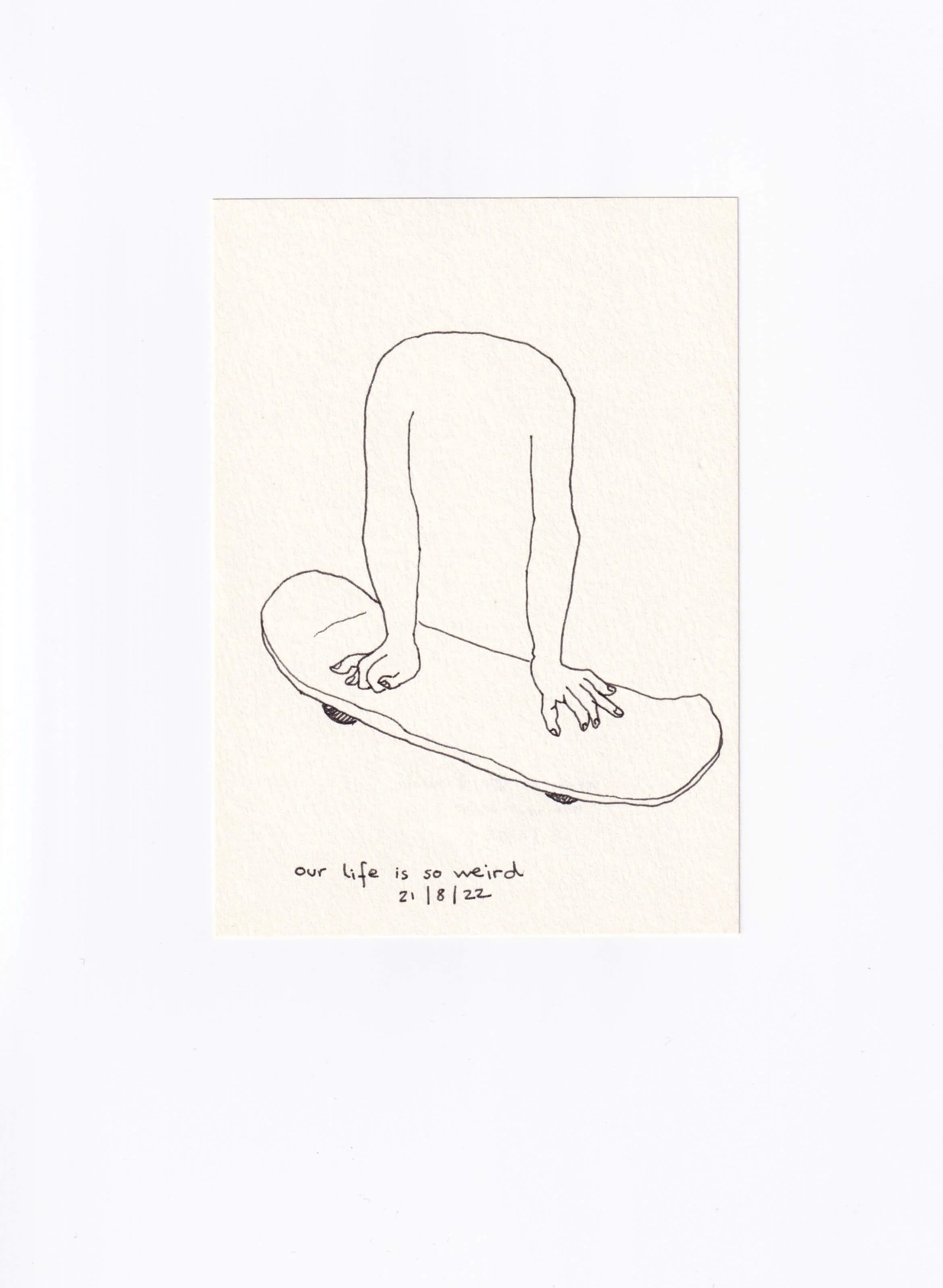 Constanze Weis: Our life is so weird | Zeichnung | Kunst