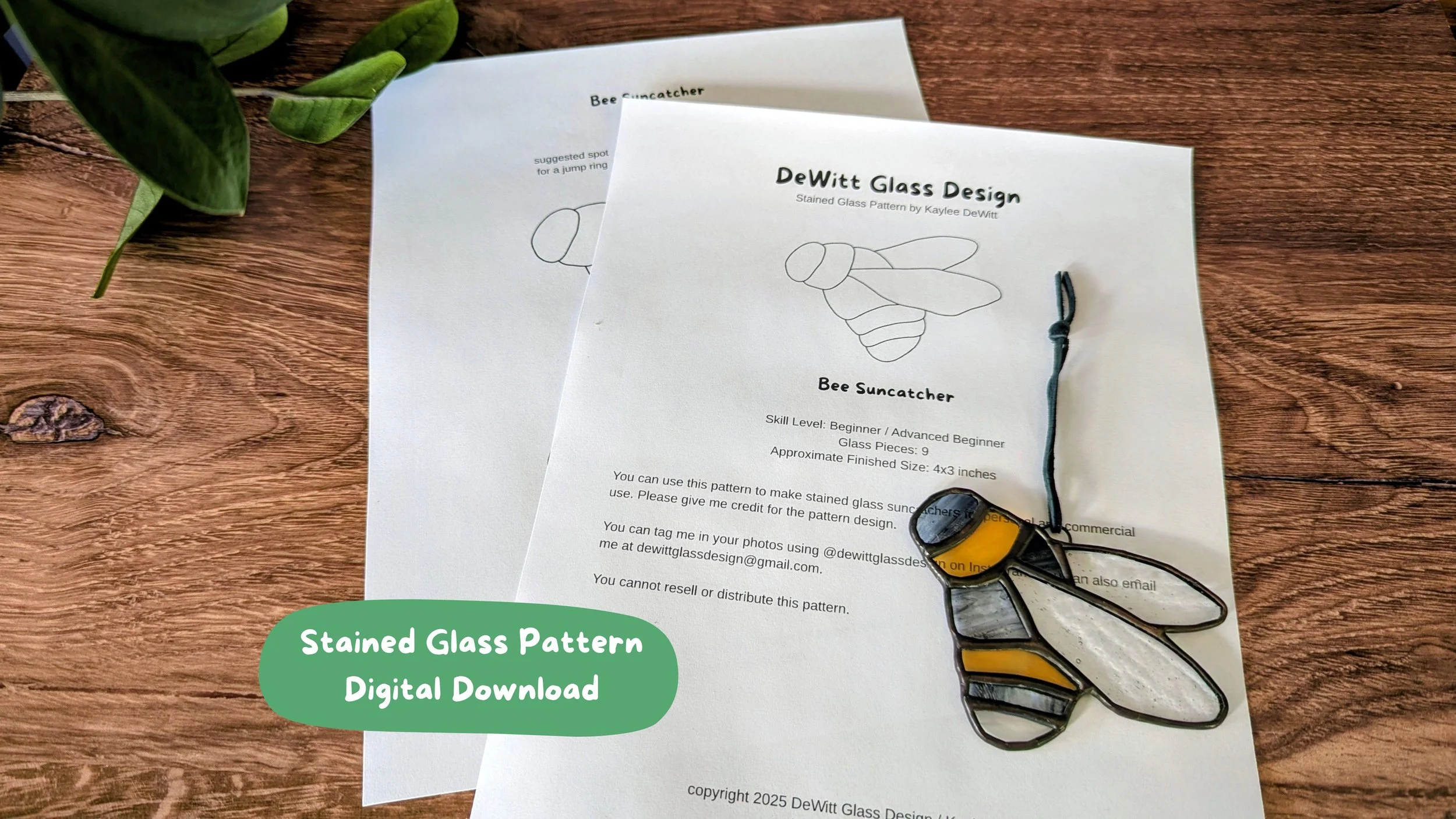 Bee Pattern Text Photo.jpg