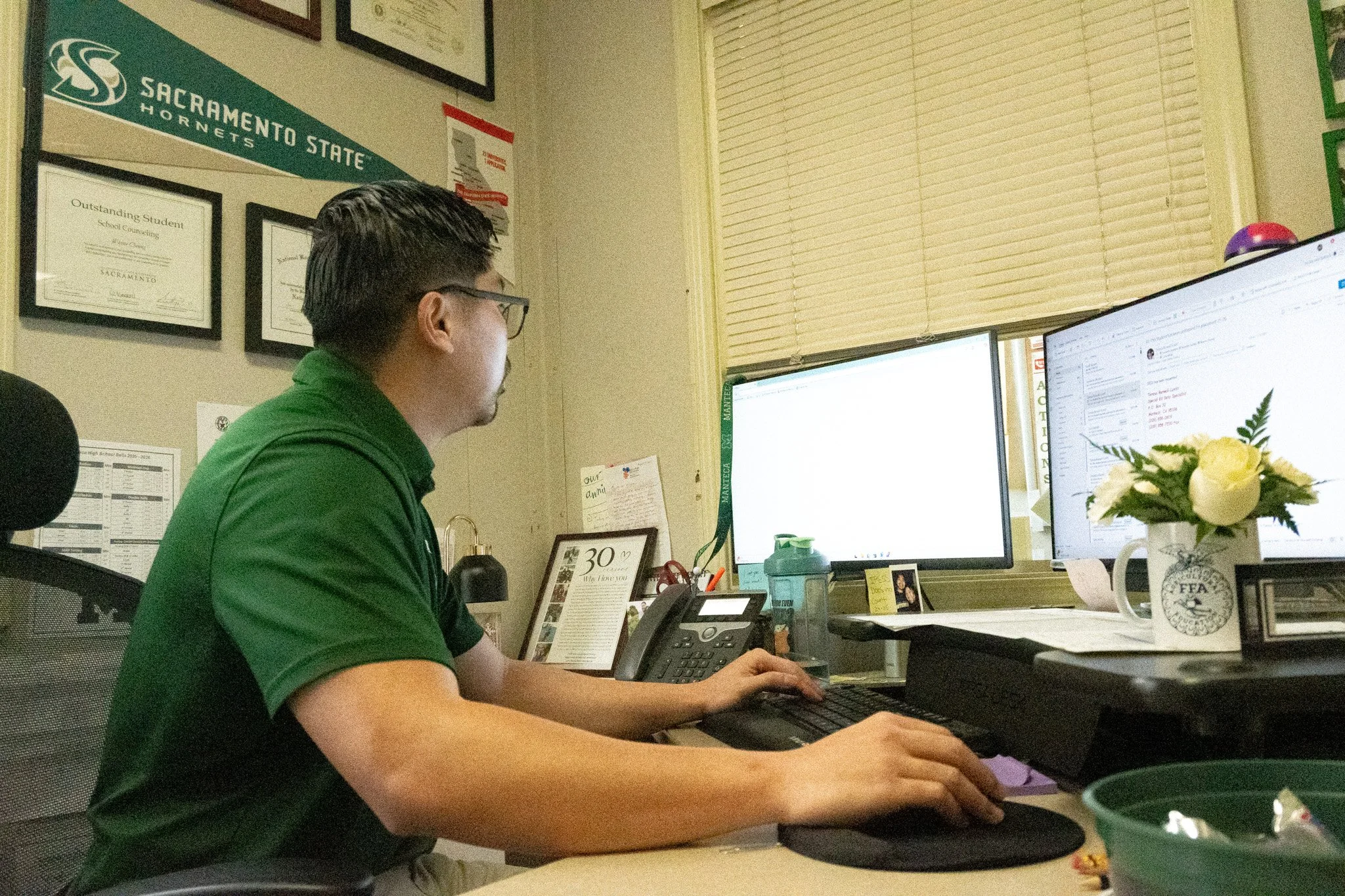 Coach on the court, supporter for life