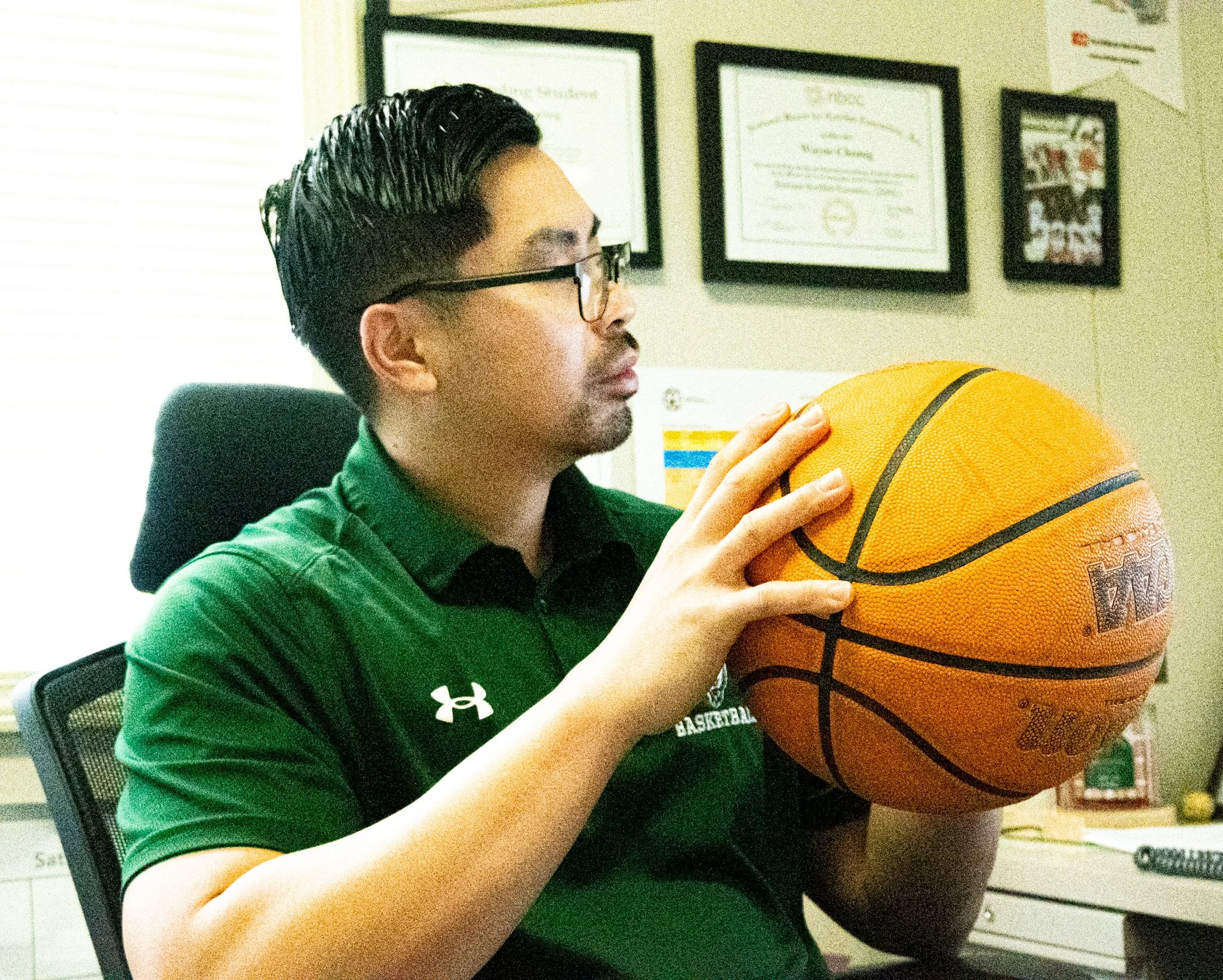 Coach on the court, supporter for life