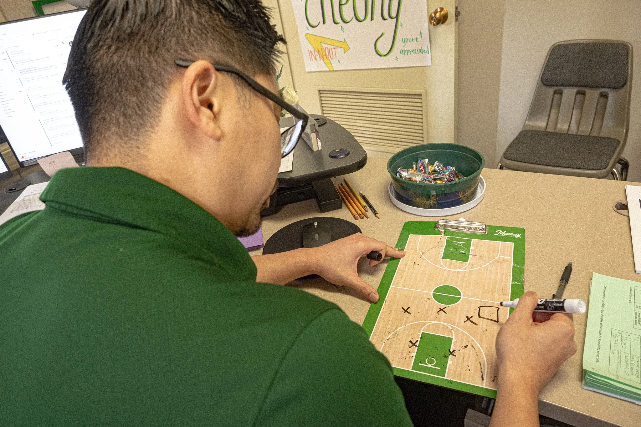 Coach on the court, supporter for life