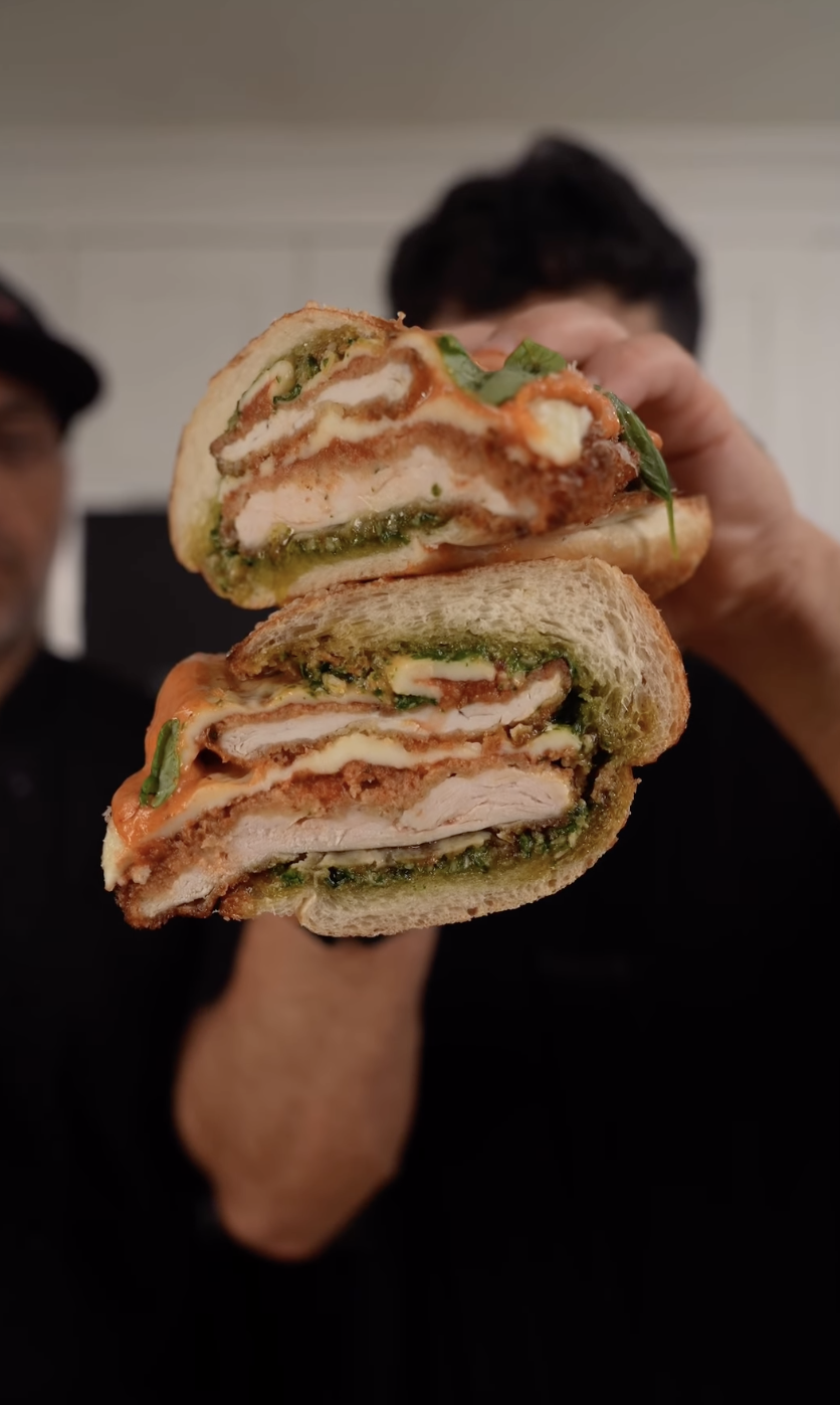 CHICKEN PARM SANDWICH