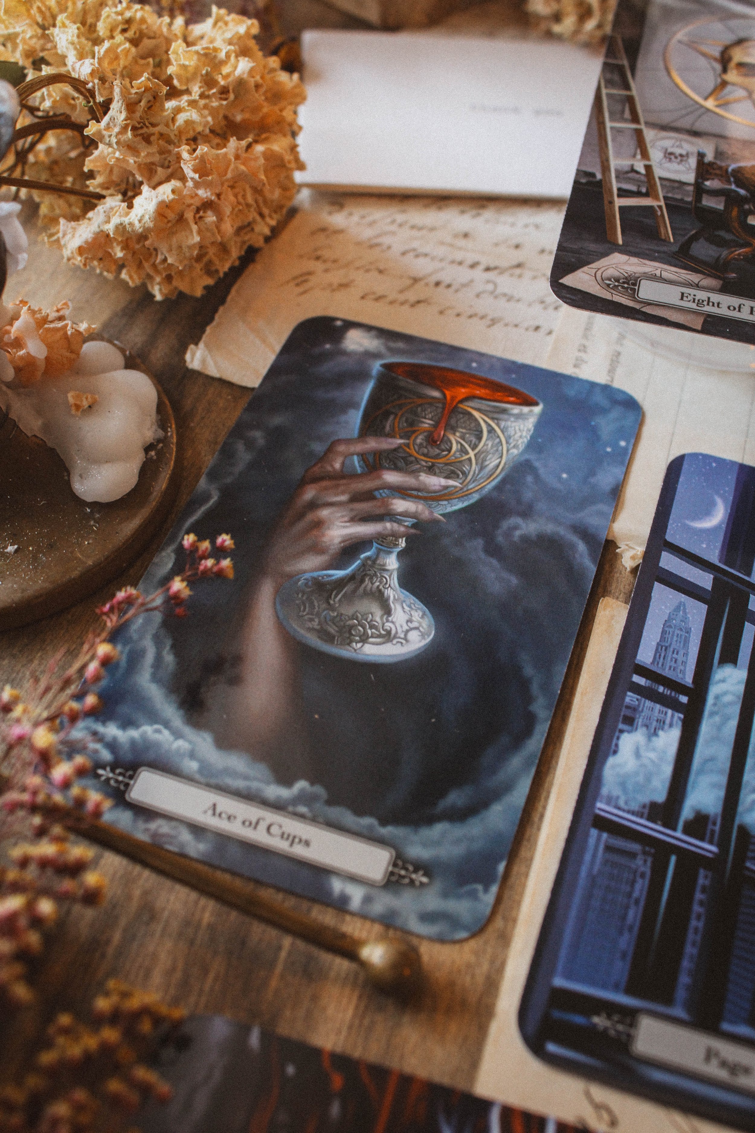 Tarot of the Vampires ace of cups.jpg