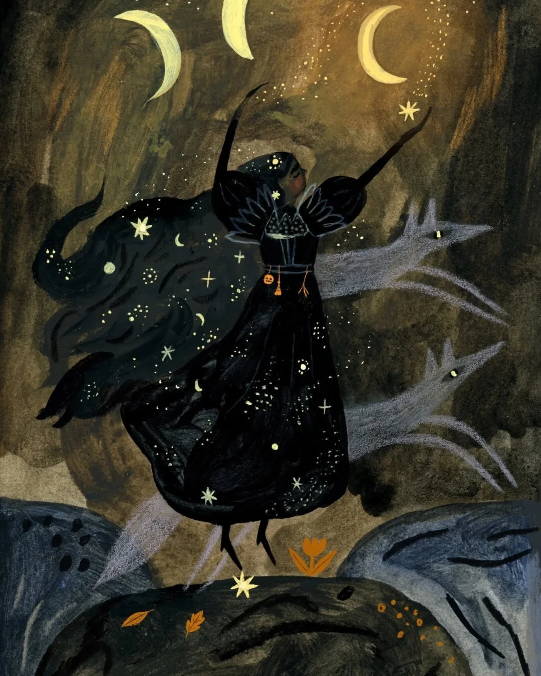 🚨 Introducing the Autumn Tarot

I know I&rsquo;ve been inactive here for a while so I thought I&rsquo;d return with BIG NEWS!!

The next Seasons of the Witch deck officially releases August 18th, just in time to welcome the autumn season. 

And yes,