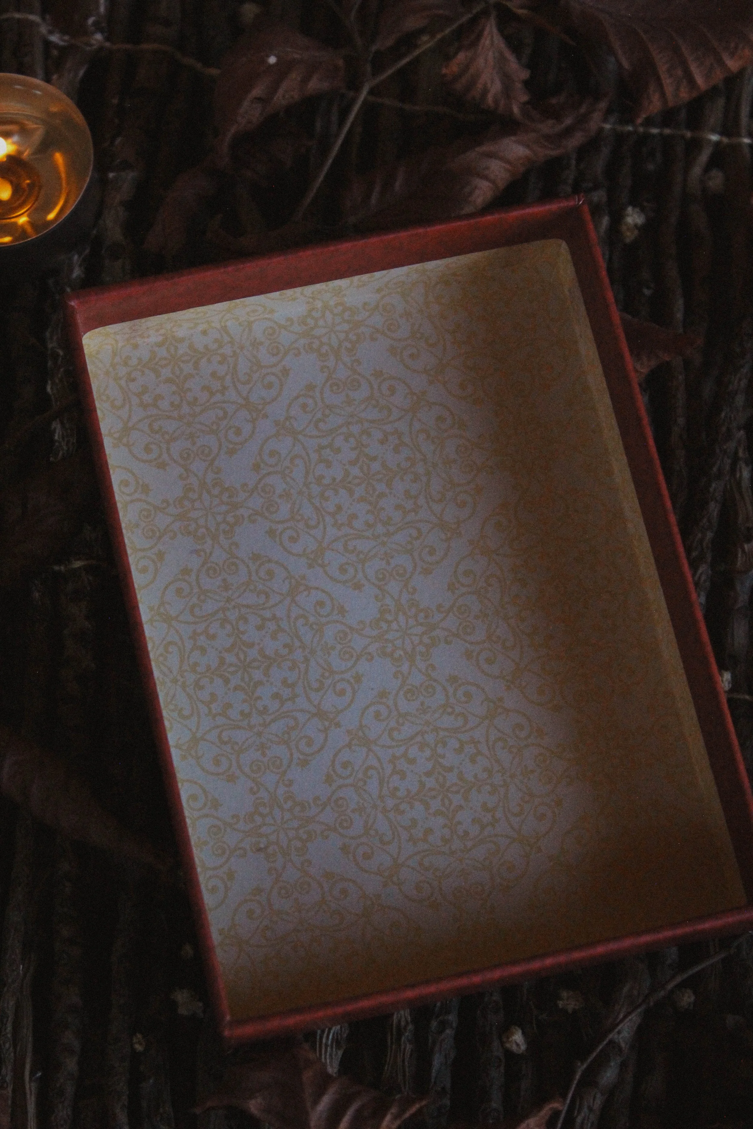 Inside box
