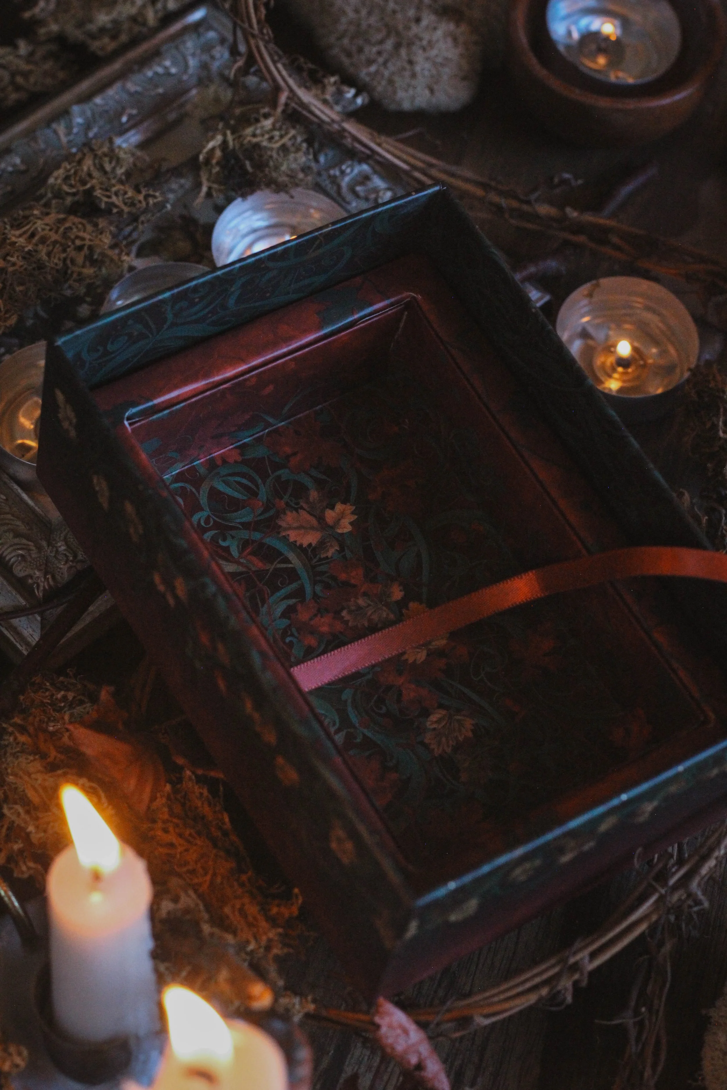Inside box