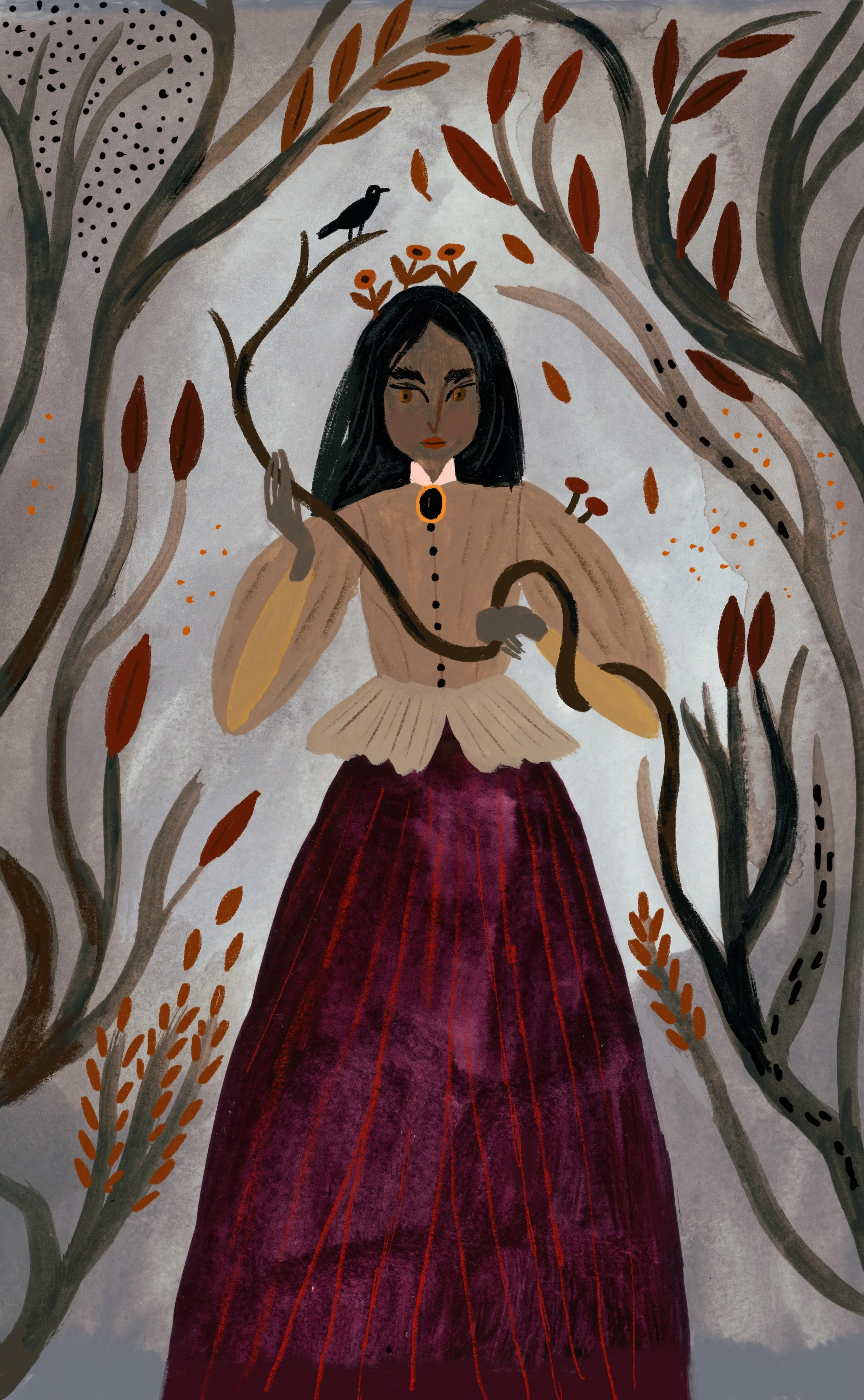Shepherd (Queen) of Autumn Swords
