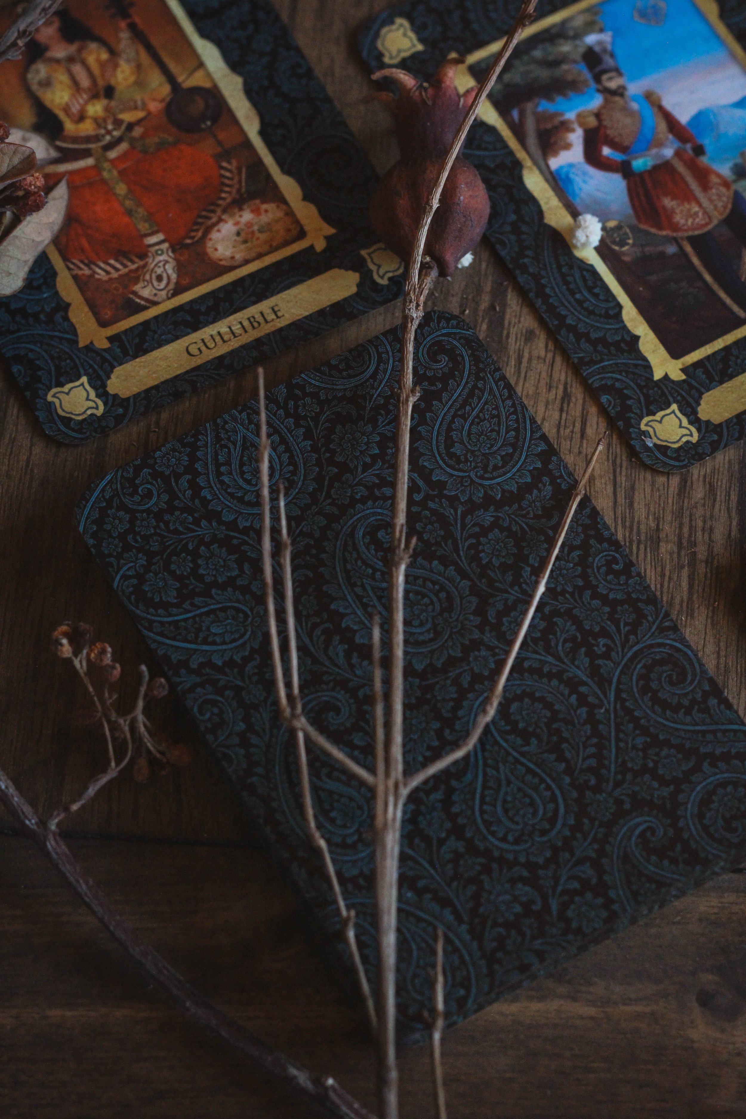 Back of cards