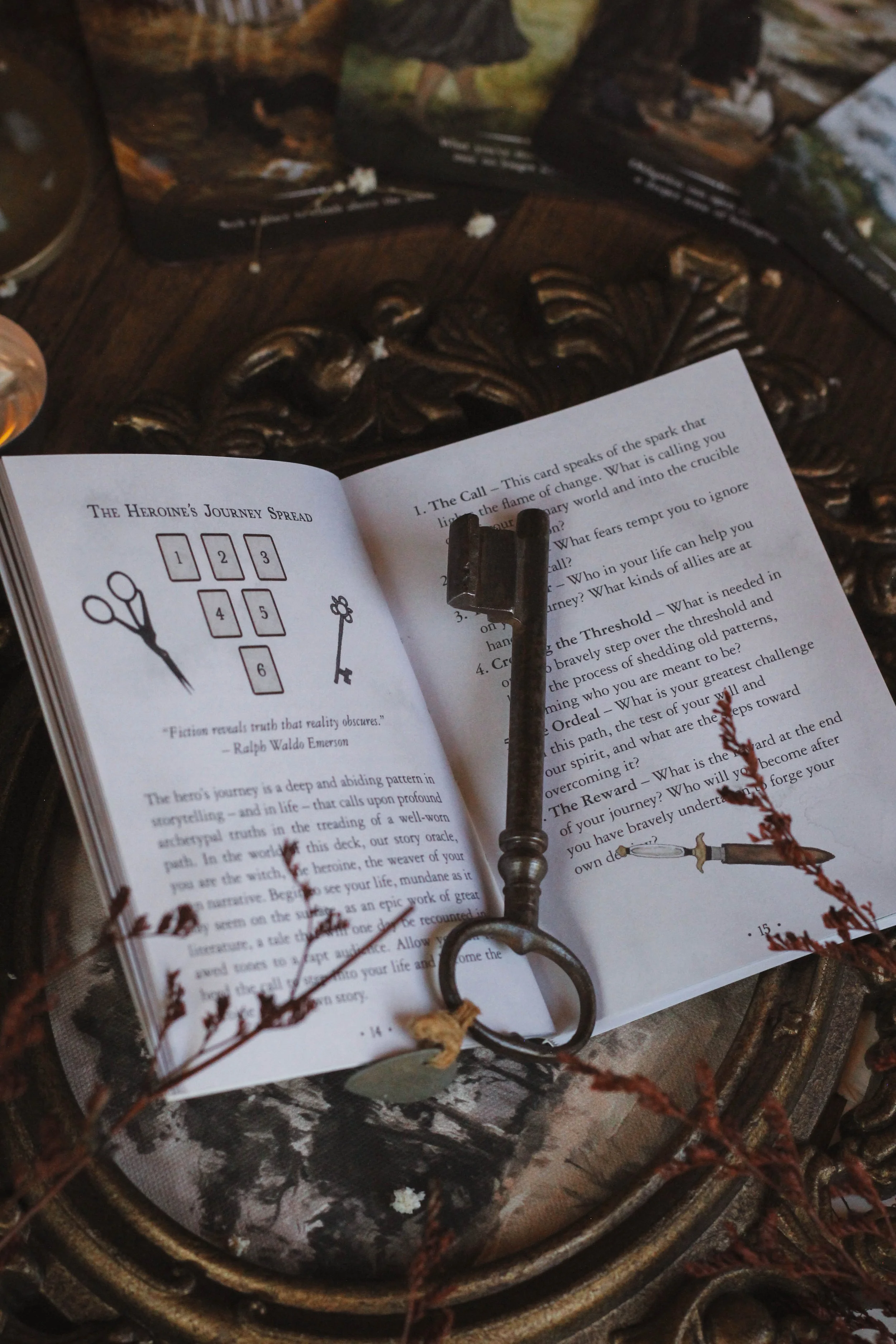 Inside guidebook